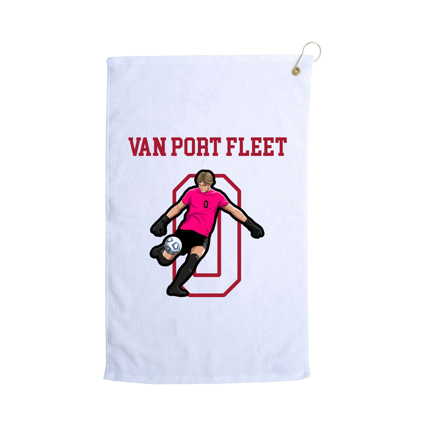 Golf Towel — Shirsey in White