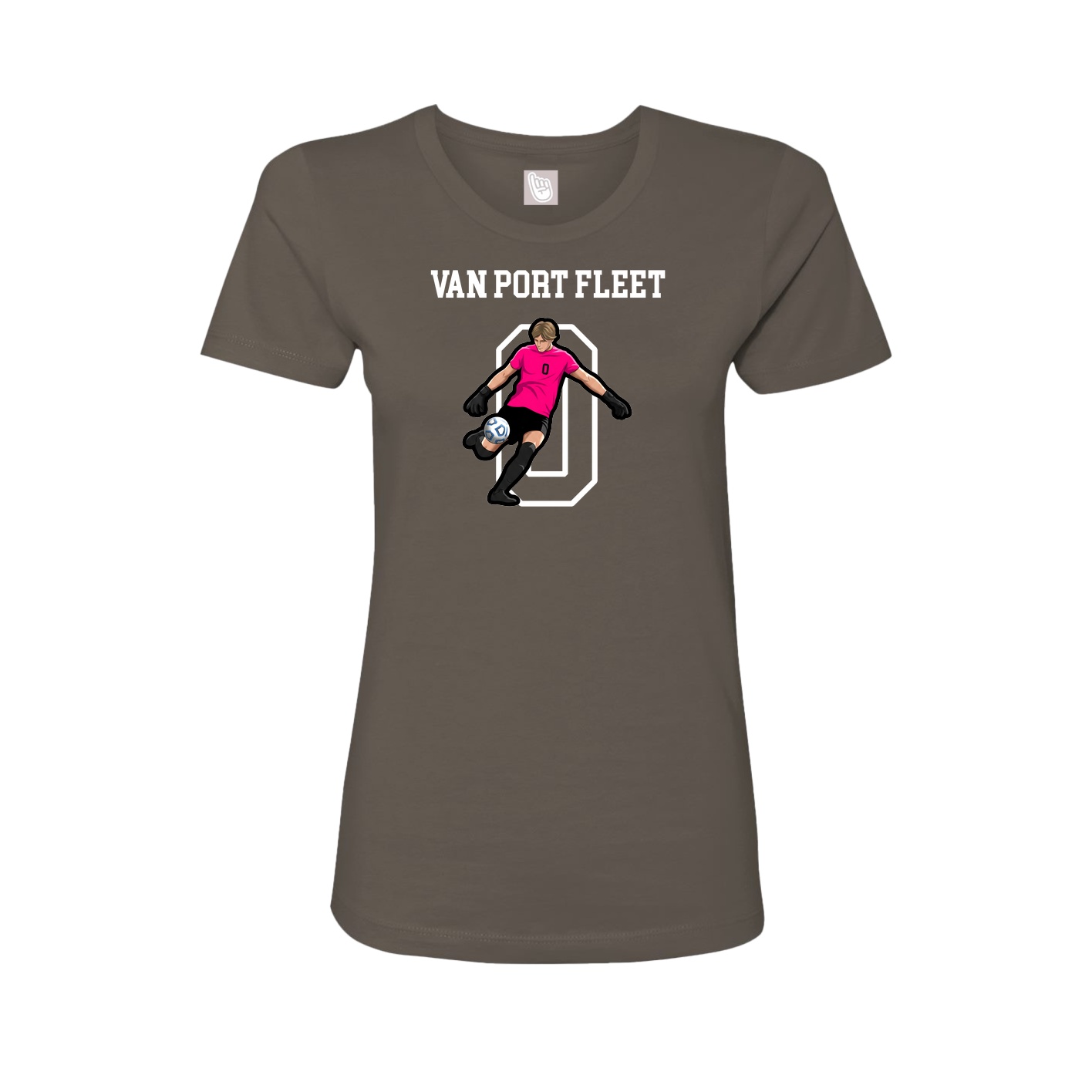 Fitted Women's Tee — Shirsey in Grey