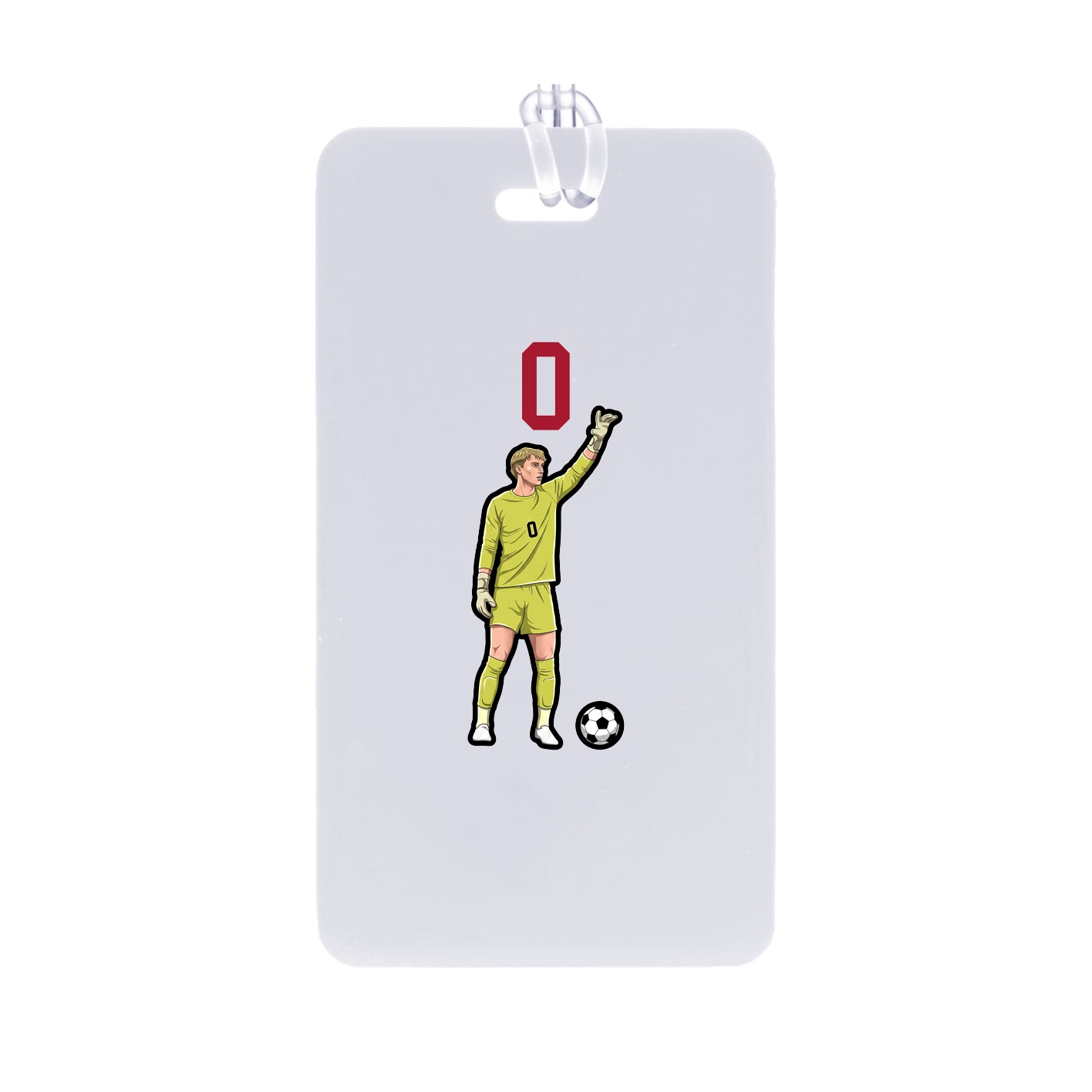 Bag Tag — Number Top in Classic