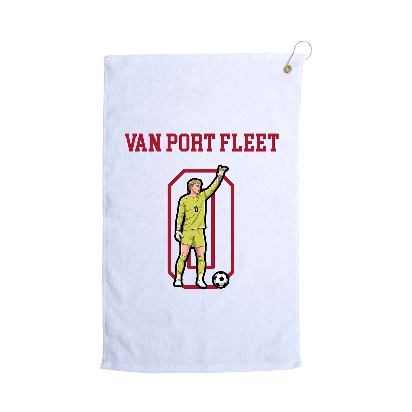 Golf Towel — Shirsey in White