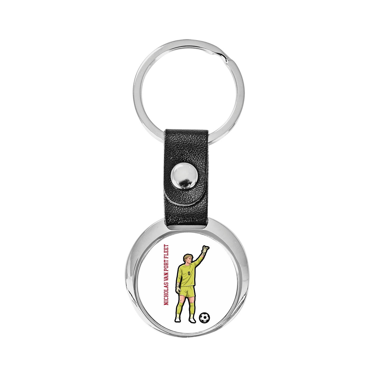 Key Chain — Name Vertical in Classic