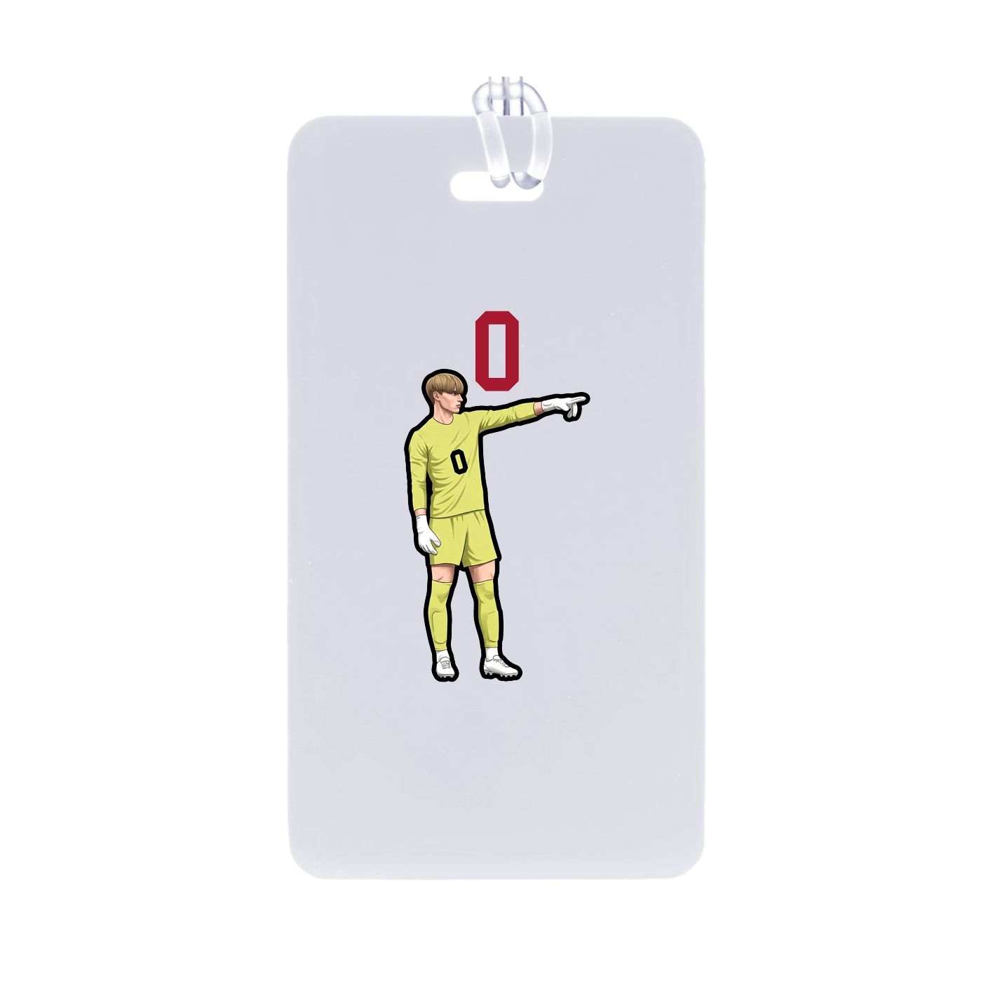 Bag Tag — Number Top in Classic