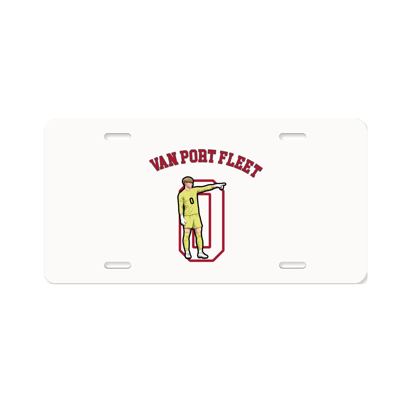 License Plate — Shirsey Arch in Classic