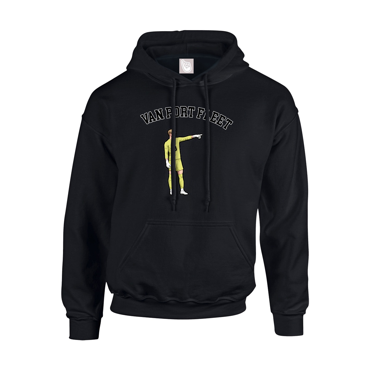 Youth Hoodie — Shirsey Arch in Black
