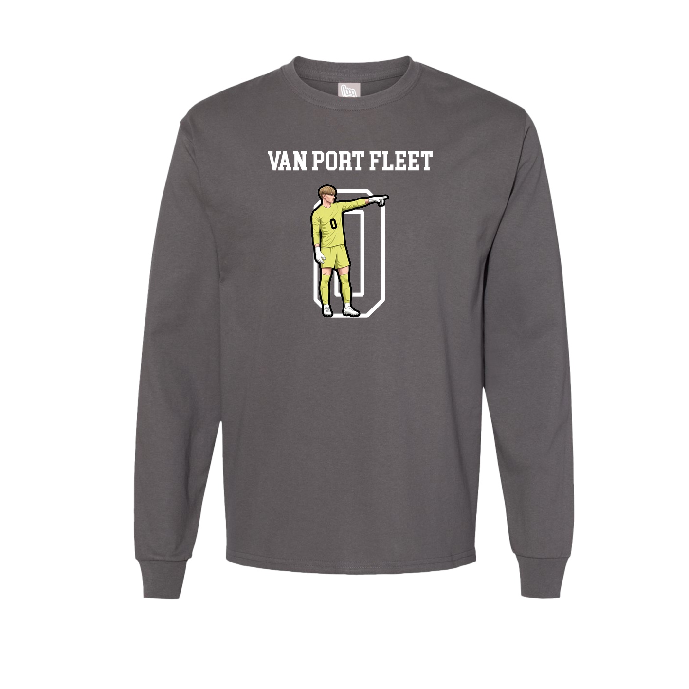 Long Sleeve Tee — Shirsey in Grey