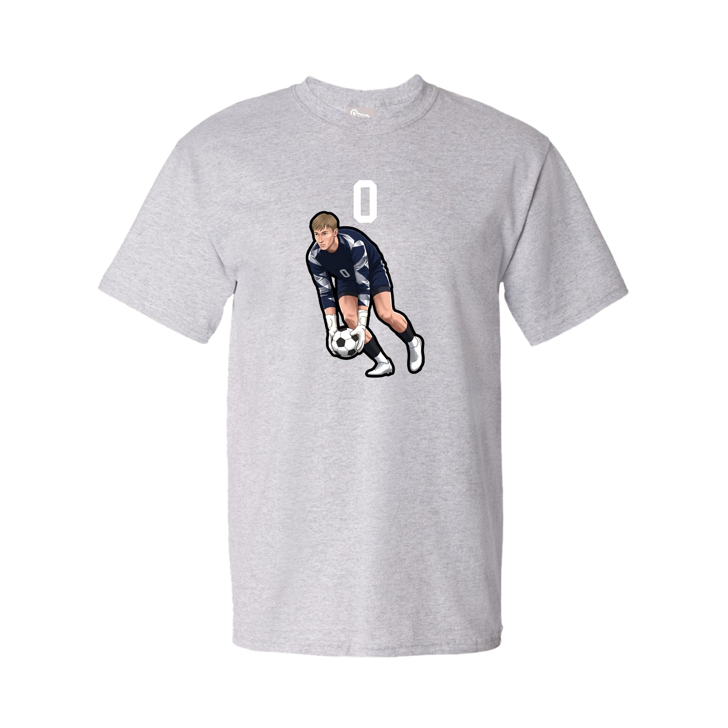Tee — Number Top in Grey