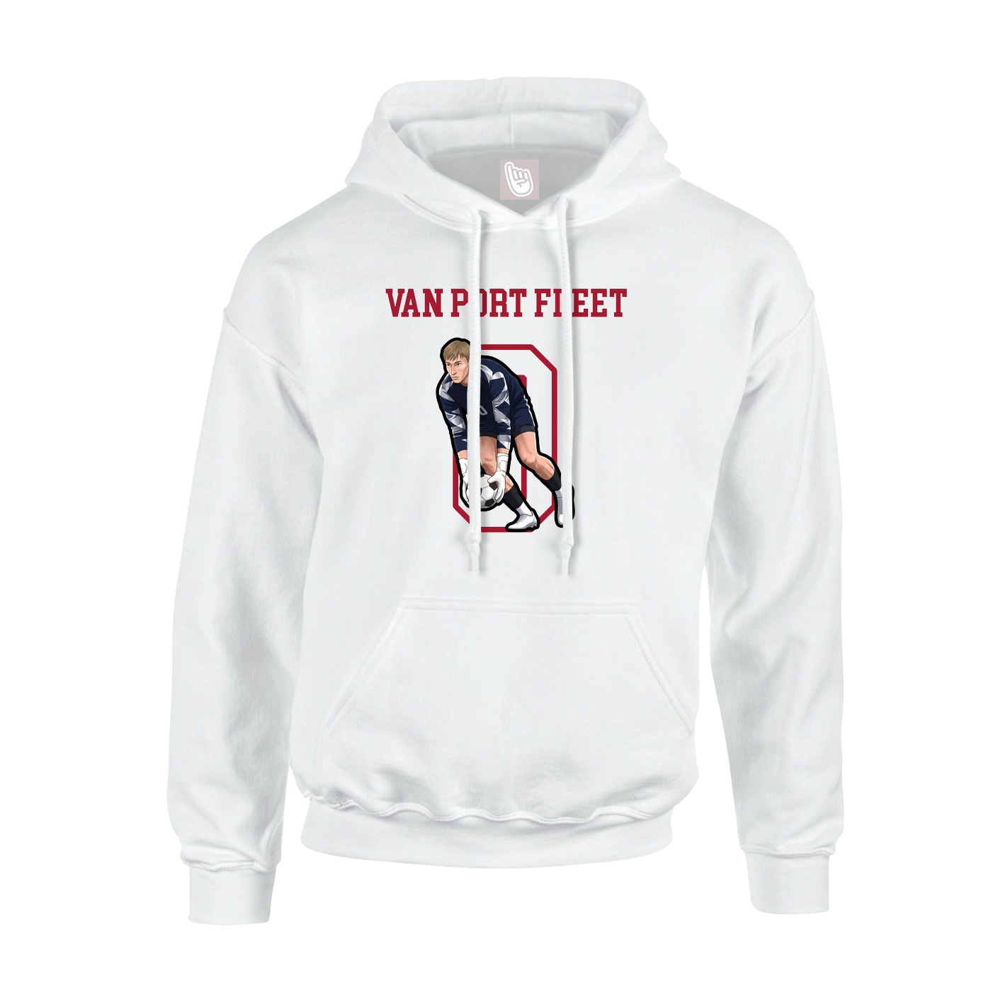 Youth Hoodie — Shirsey in White