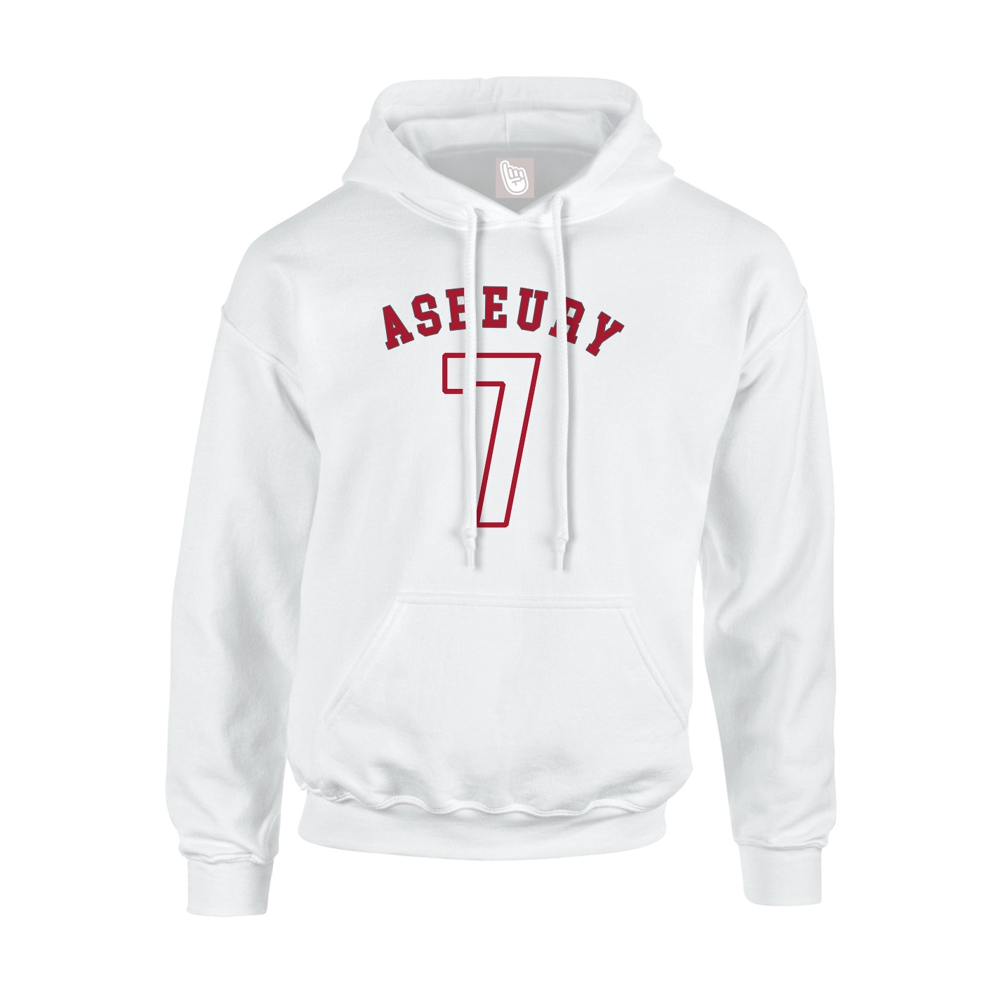 Youth Hoodie — Shirsey Arch in White