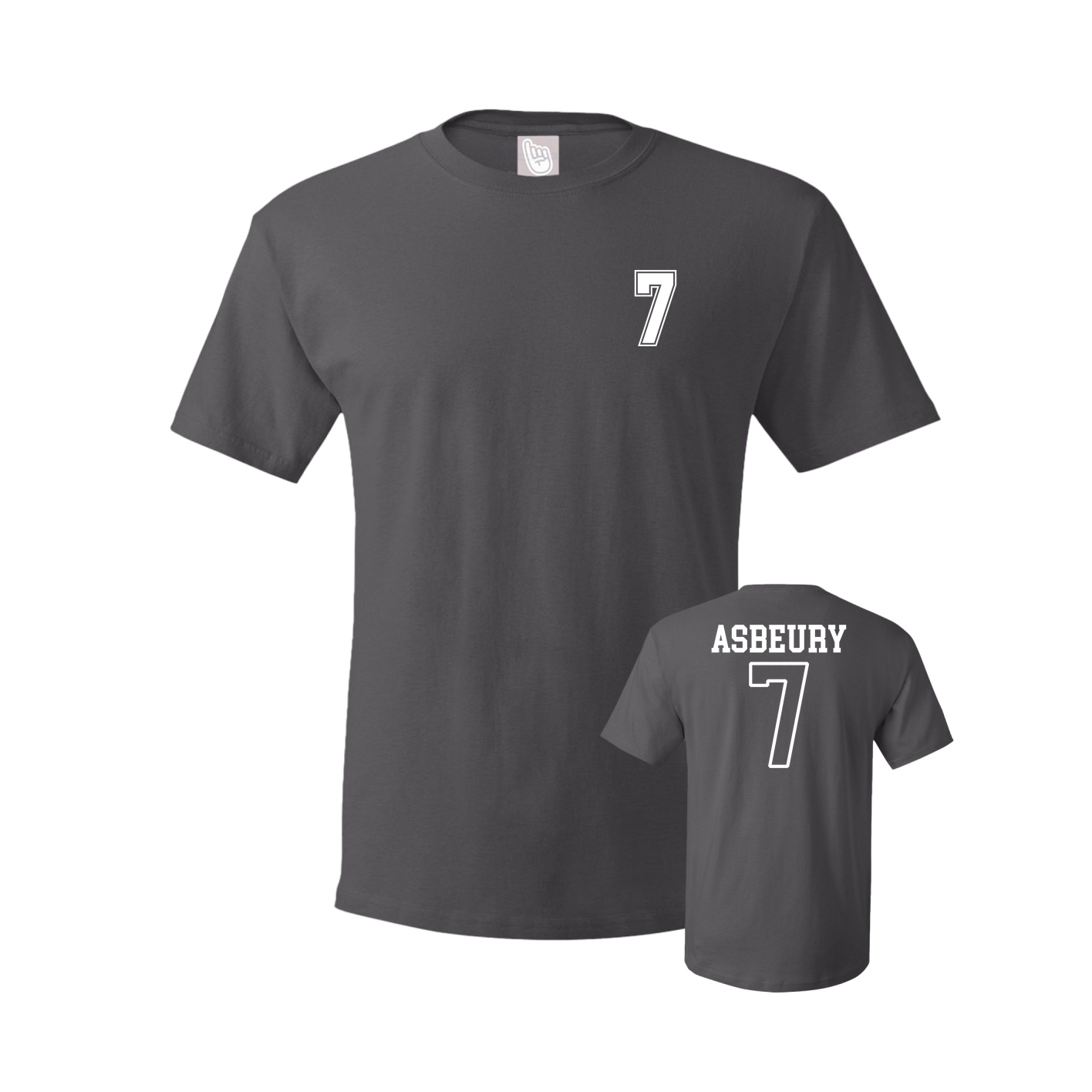 Tee — Chest Back in Grey