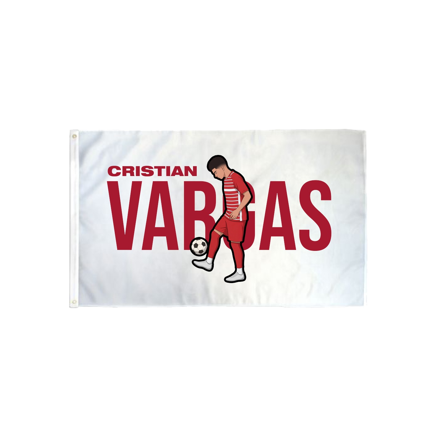 3x5 Flag — Player Name in Classic