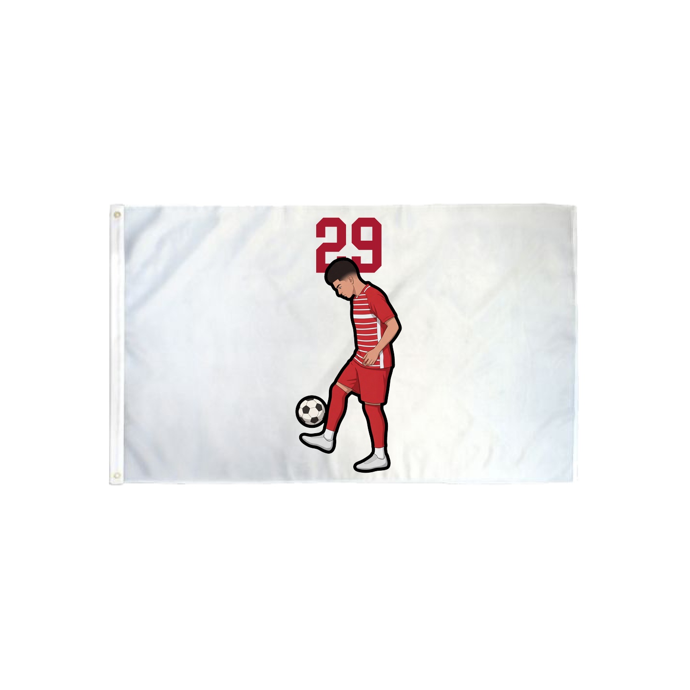 3x5 Flag — Number Top in Classic