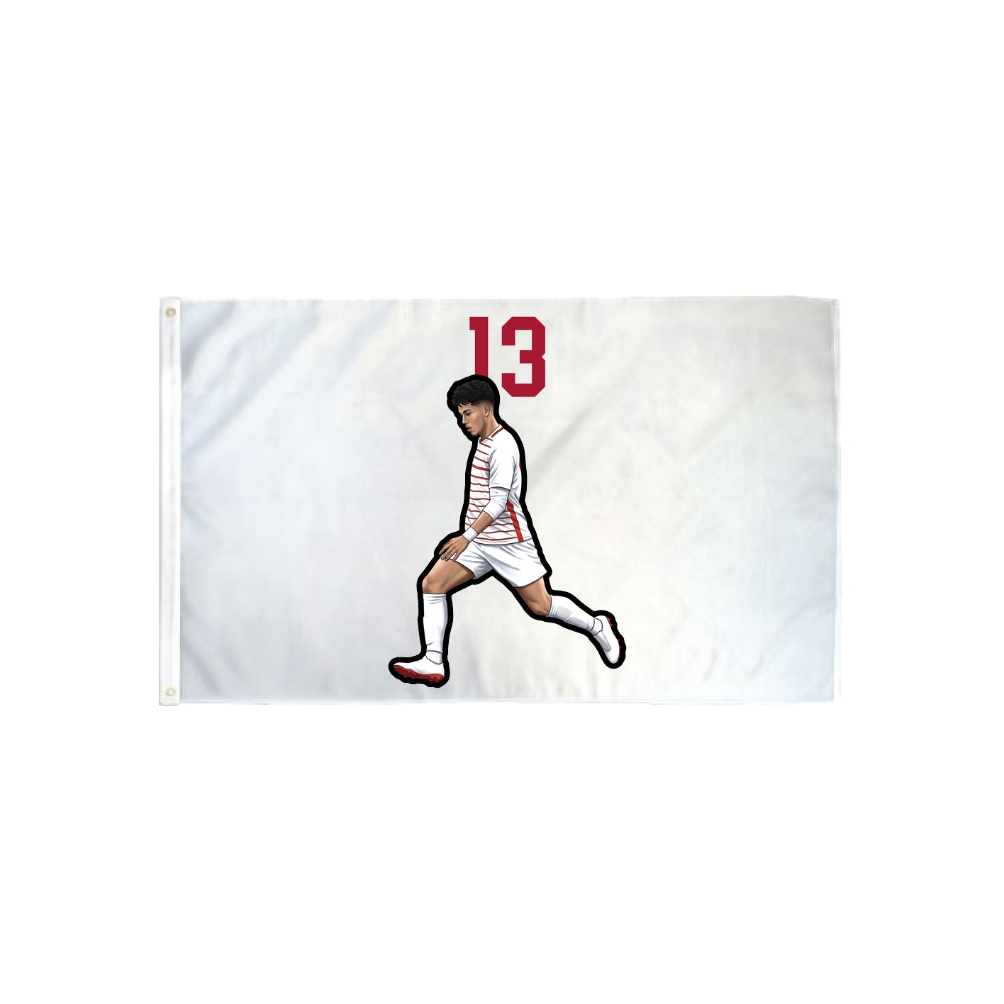 3x5 Flag — Number Top in Classic