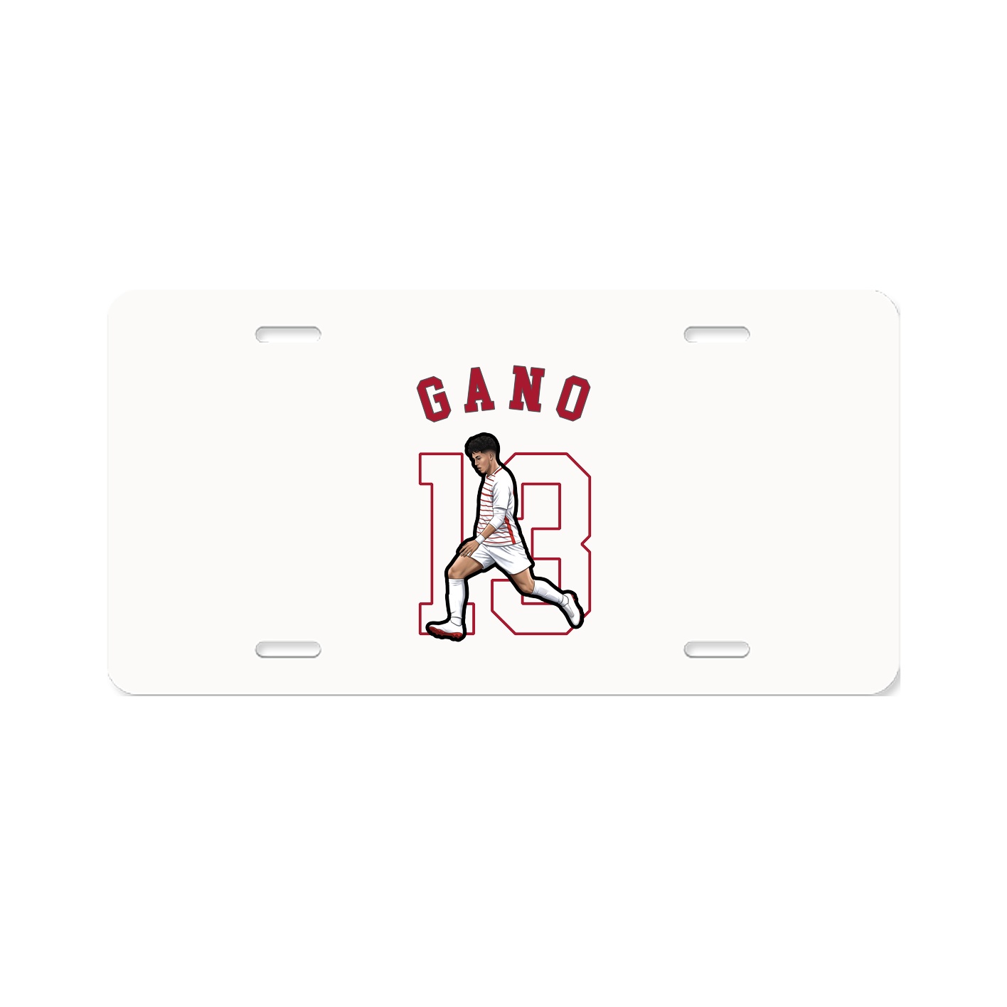 License Plate — Shirsey Arch in Classic