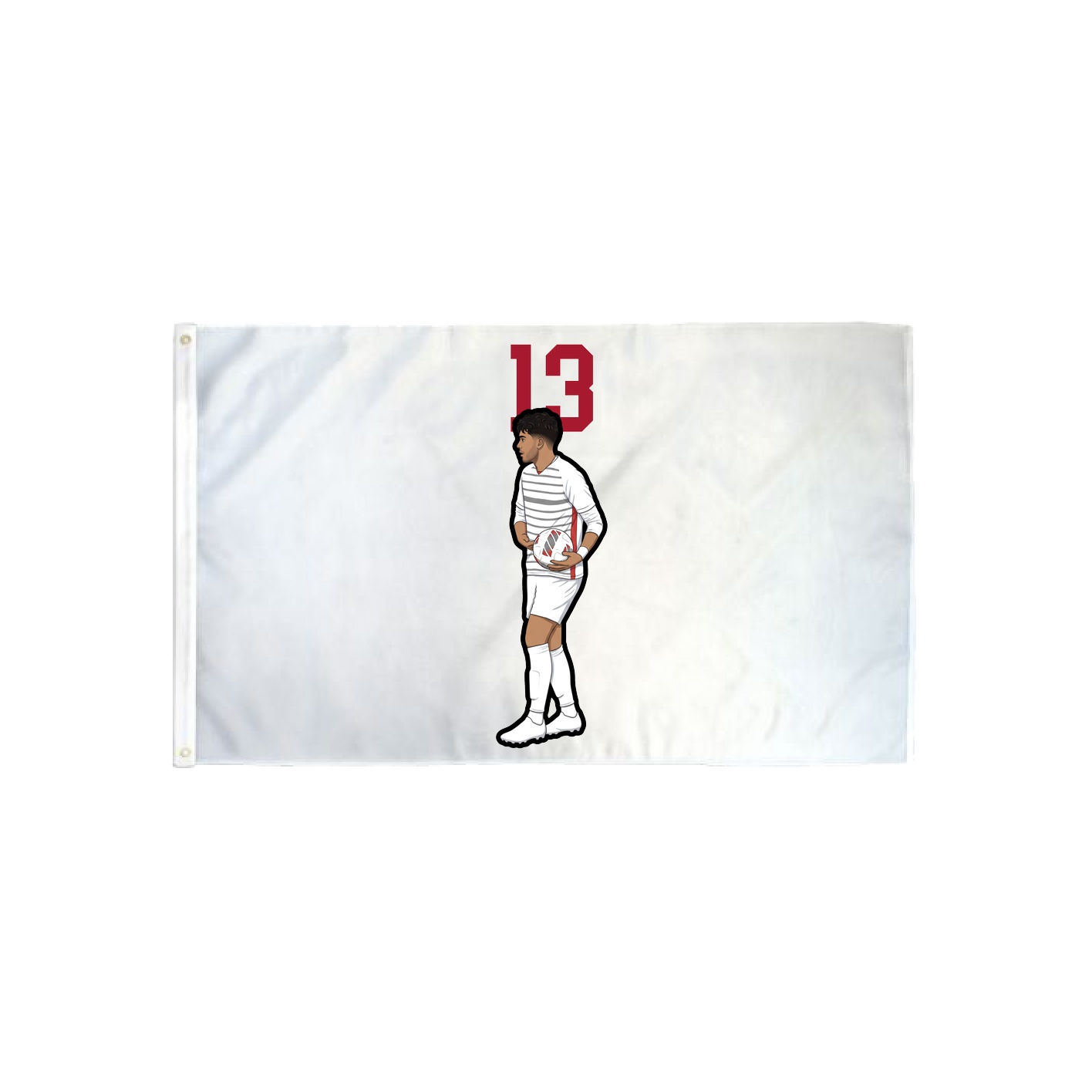 3x5 Flag — Number Top in Classic
