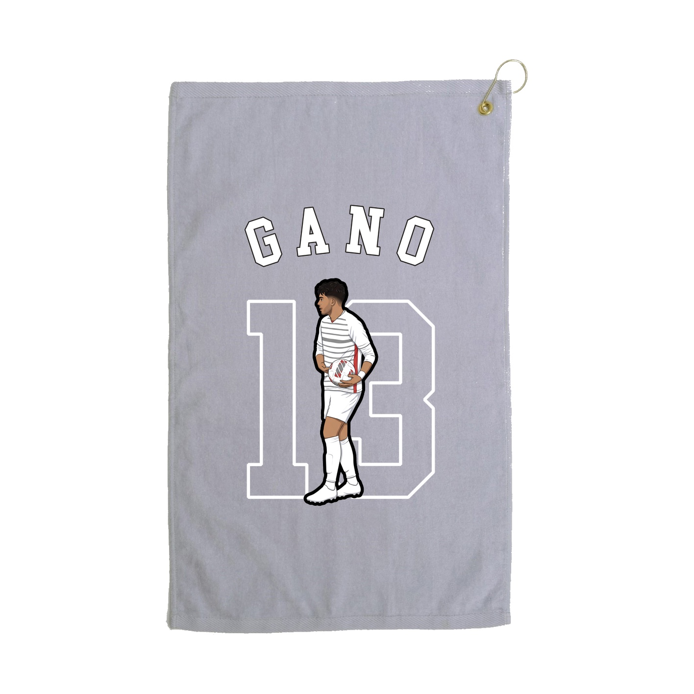 Golf Towel — Shirsey Arch in Grey