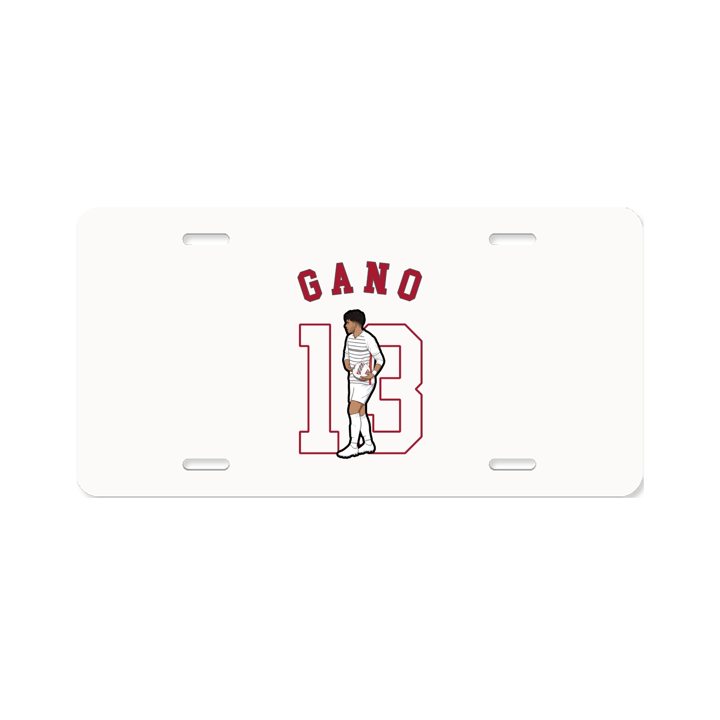 License Plate — Shirsey Arch in Classic