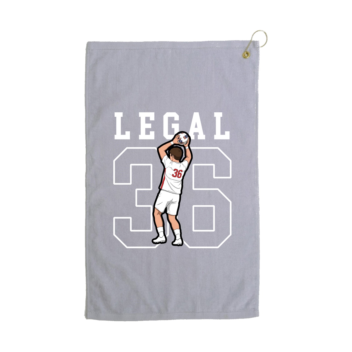 Golf Towel — Shirsey in Grey