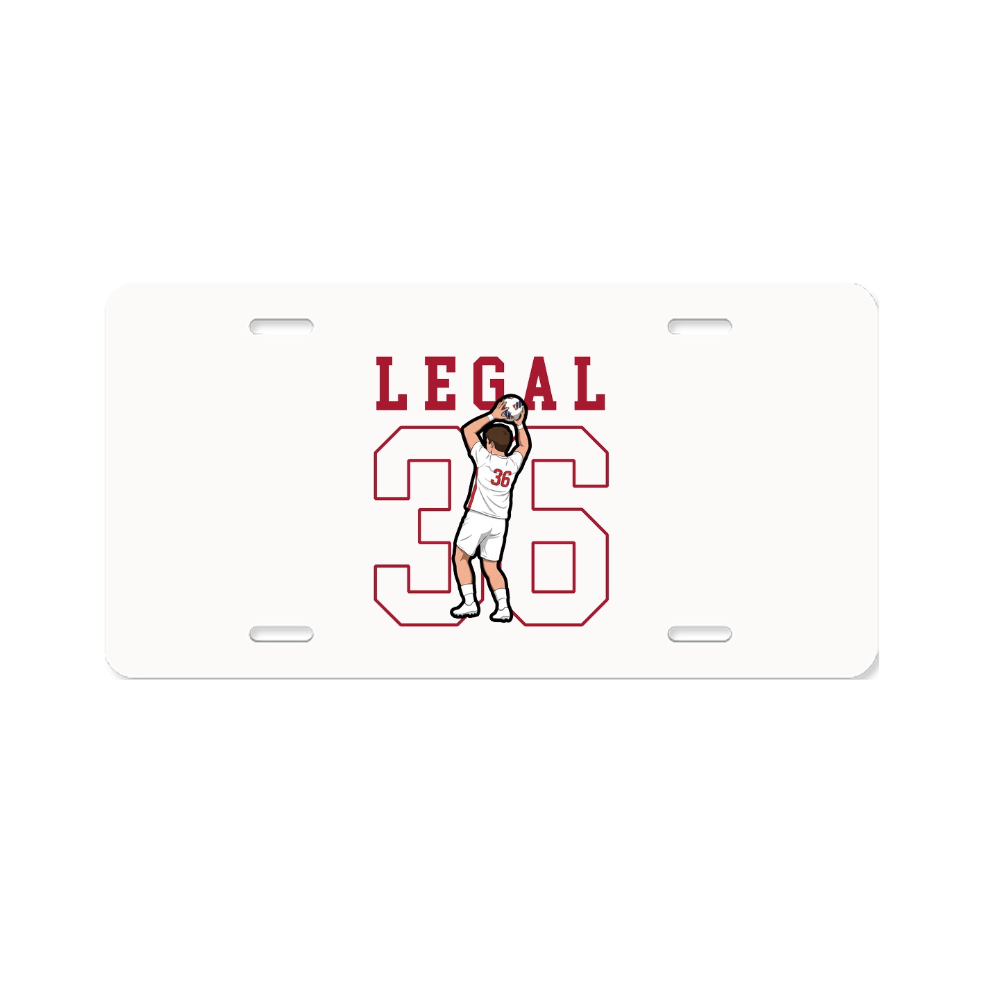 License Plate — Shirsey in Classic