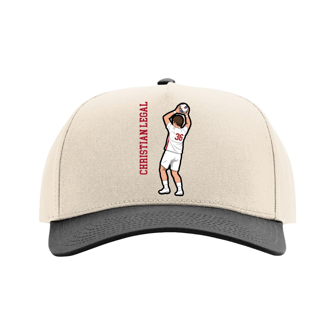 Full Fabric Five-Panel Champ Cap