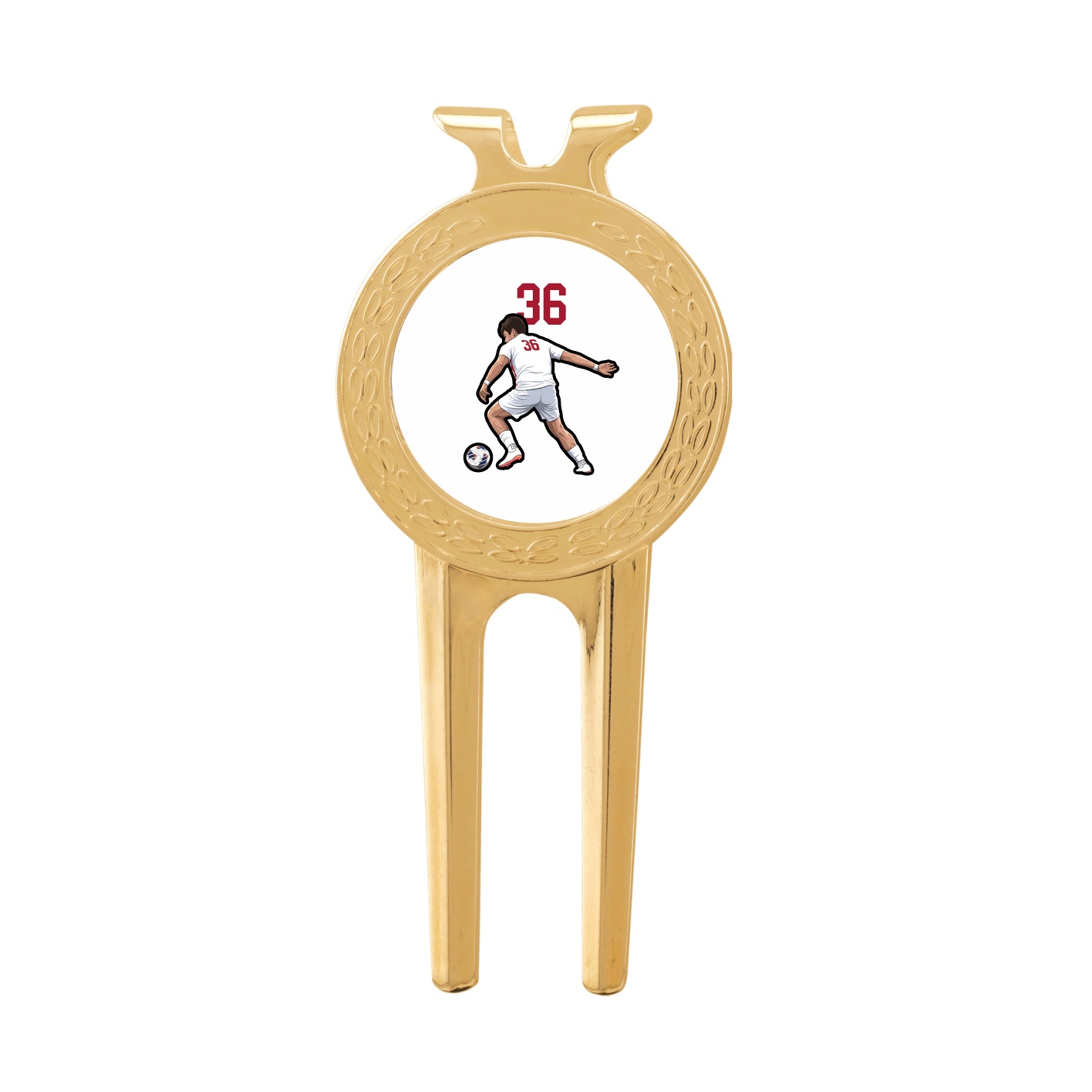 Divot Tool with Ball Marker — Number Top in Classic