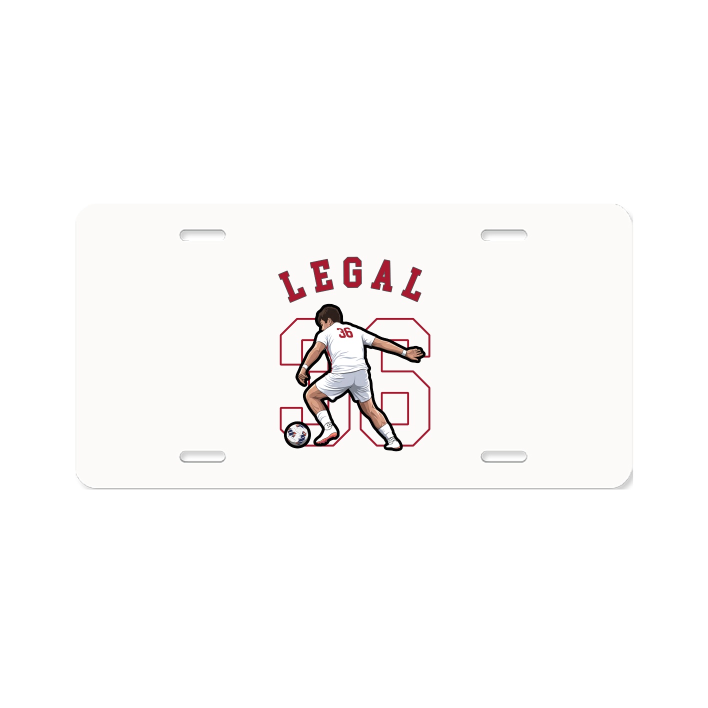 License Plate — Shirsey Arch in Classic