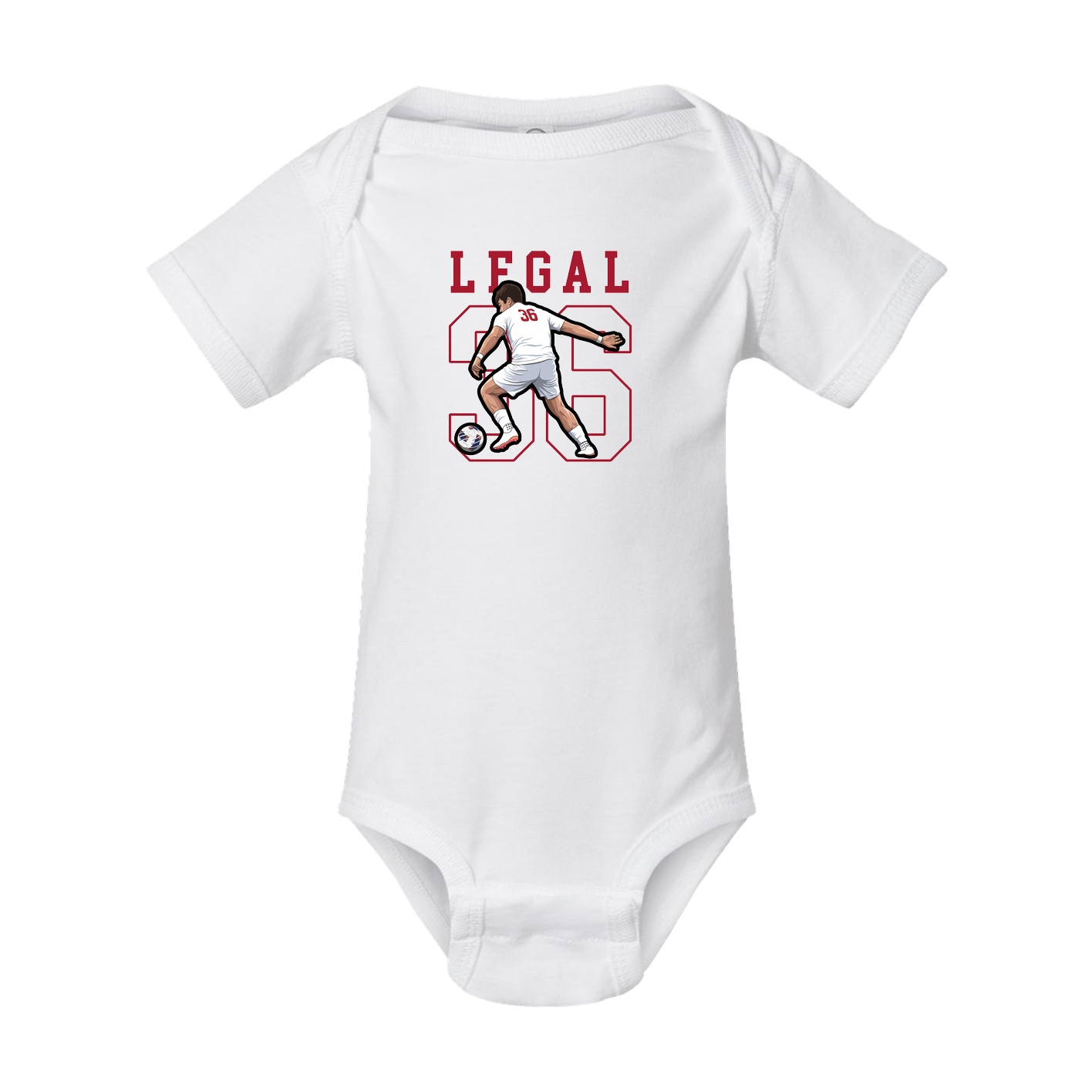 Baby Onesie — Shirsey in White
