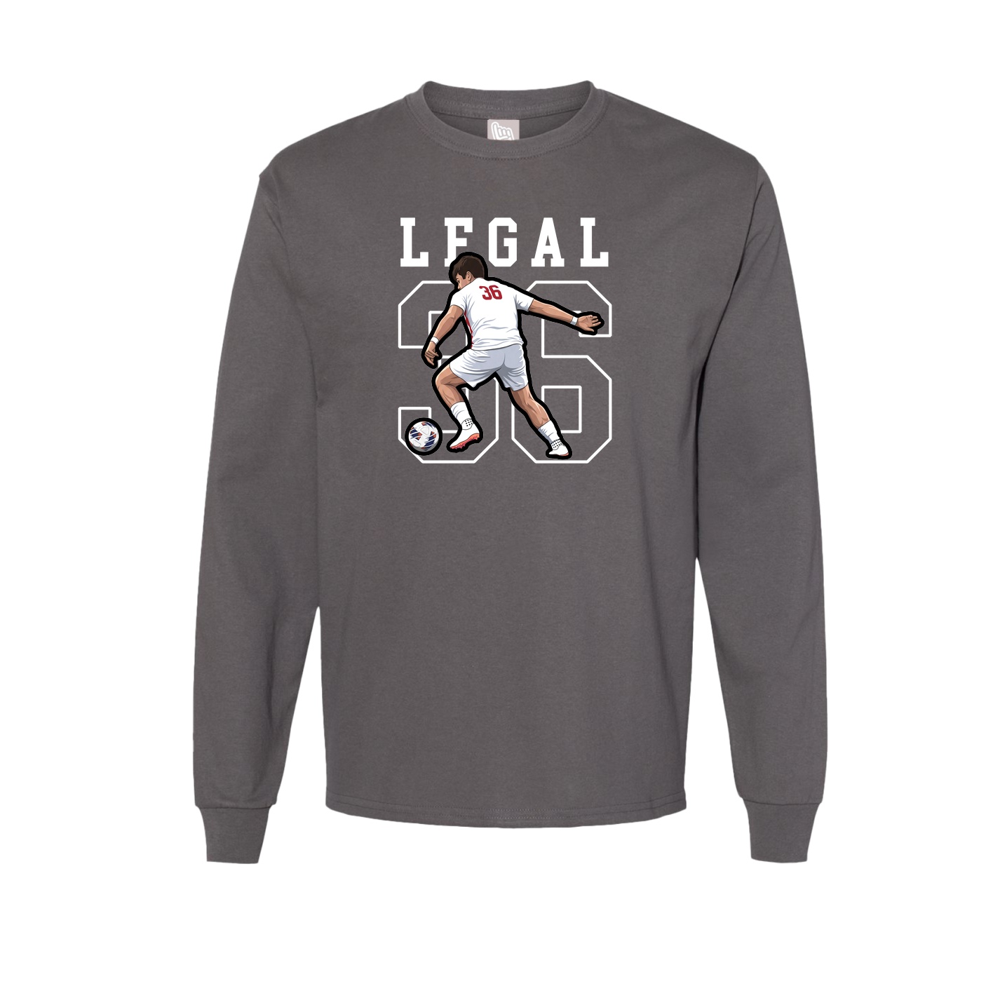 Long Sleeve Tee — Shirsey in Grey