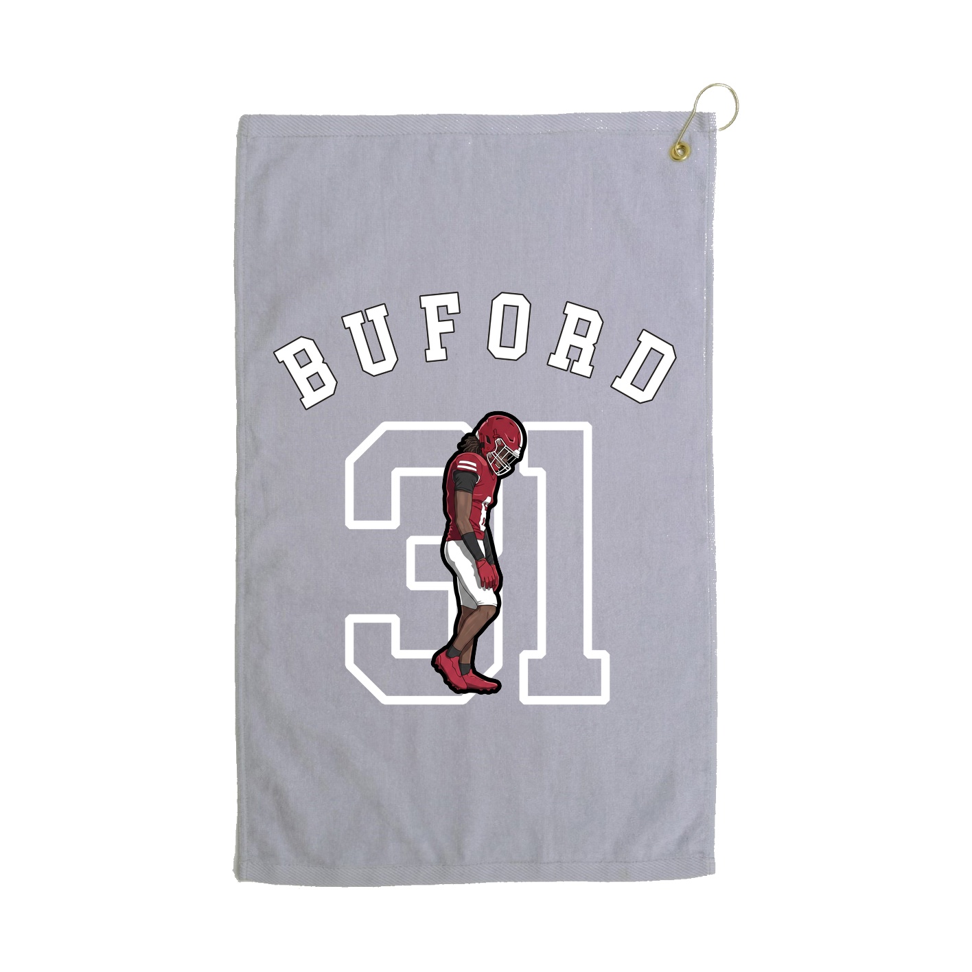 Golf Towel — Shirsey Arch in Grey