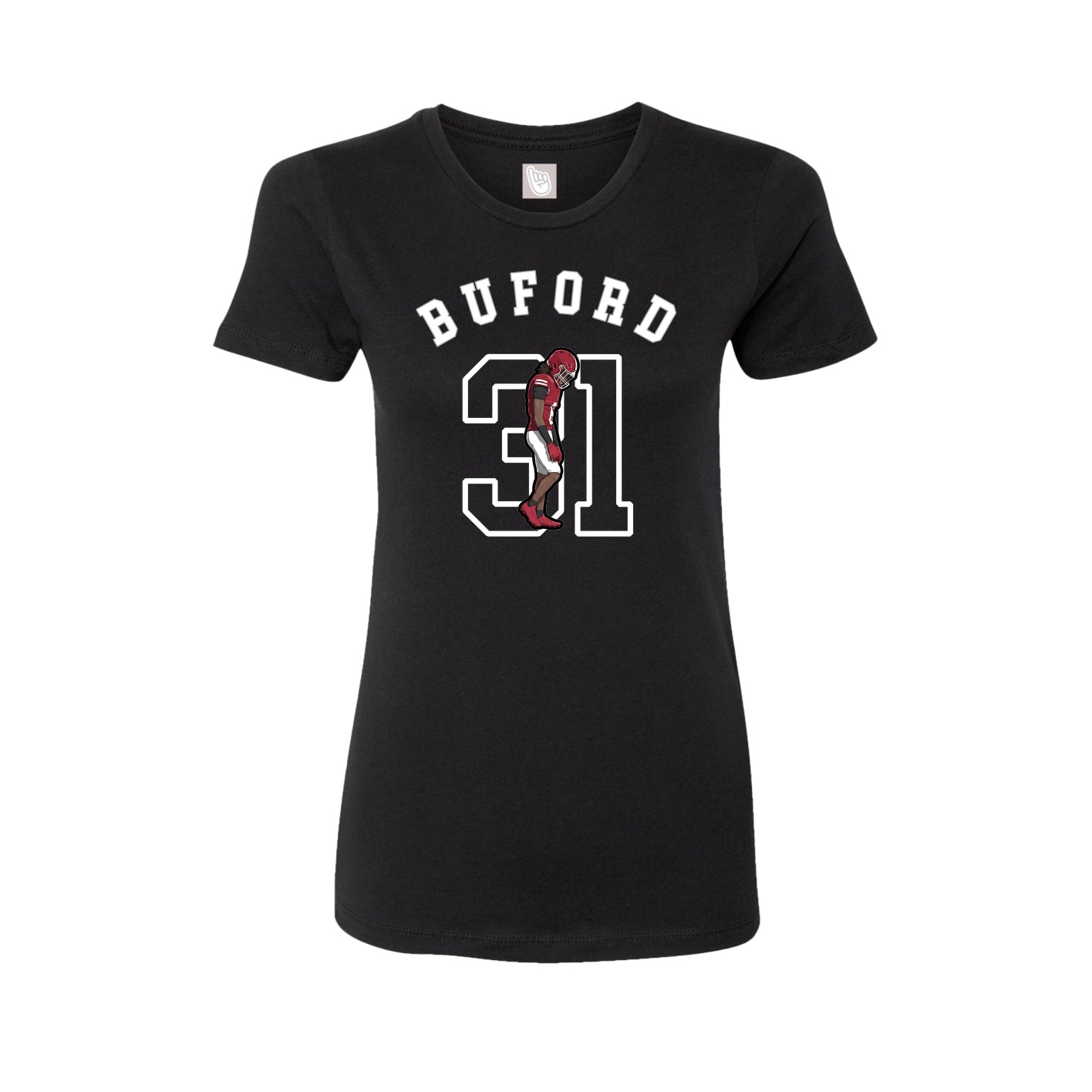 Womens Tee — Shirsey Arch in Black