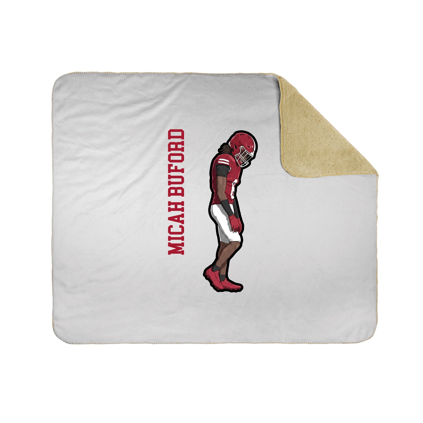 50x60 Sherpa Lined Throw Blanket