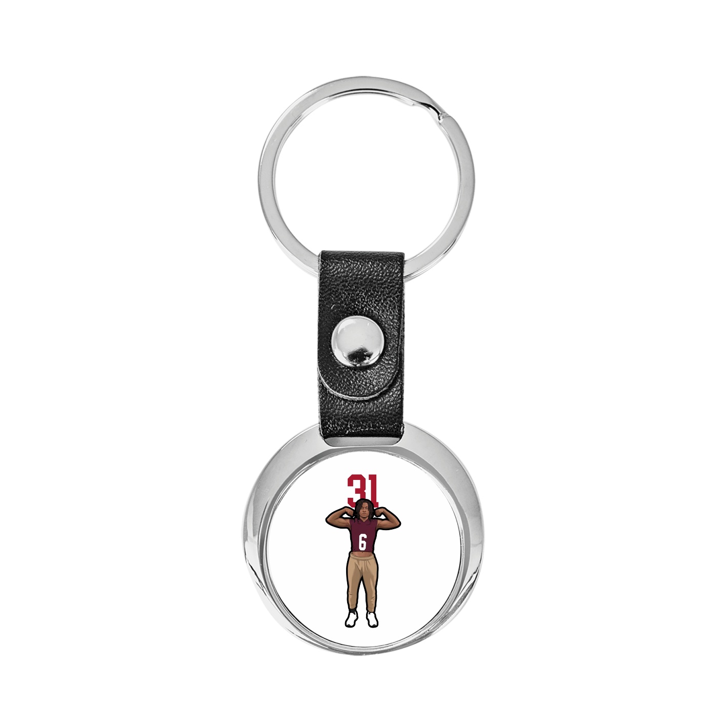 Key Chain — Number Top in Classic