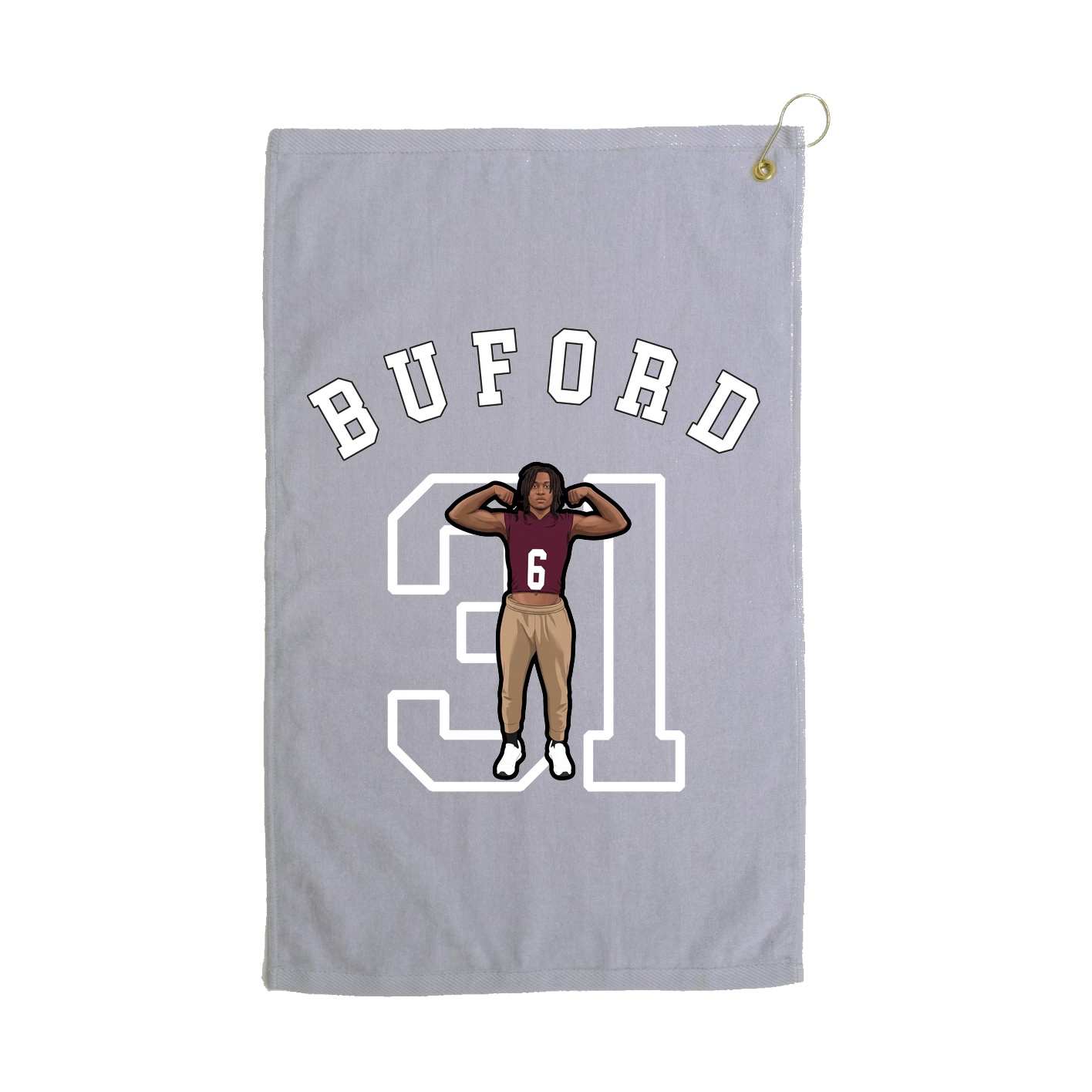 Terry Velour Golf Towel