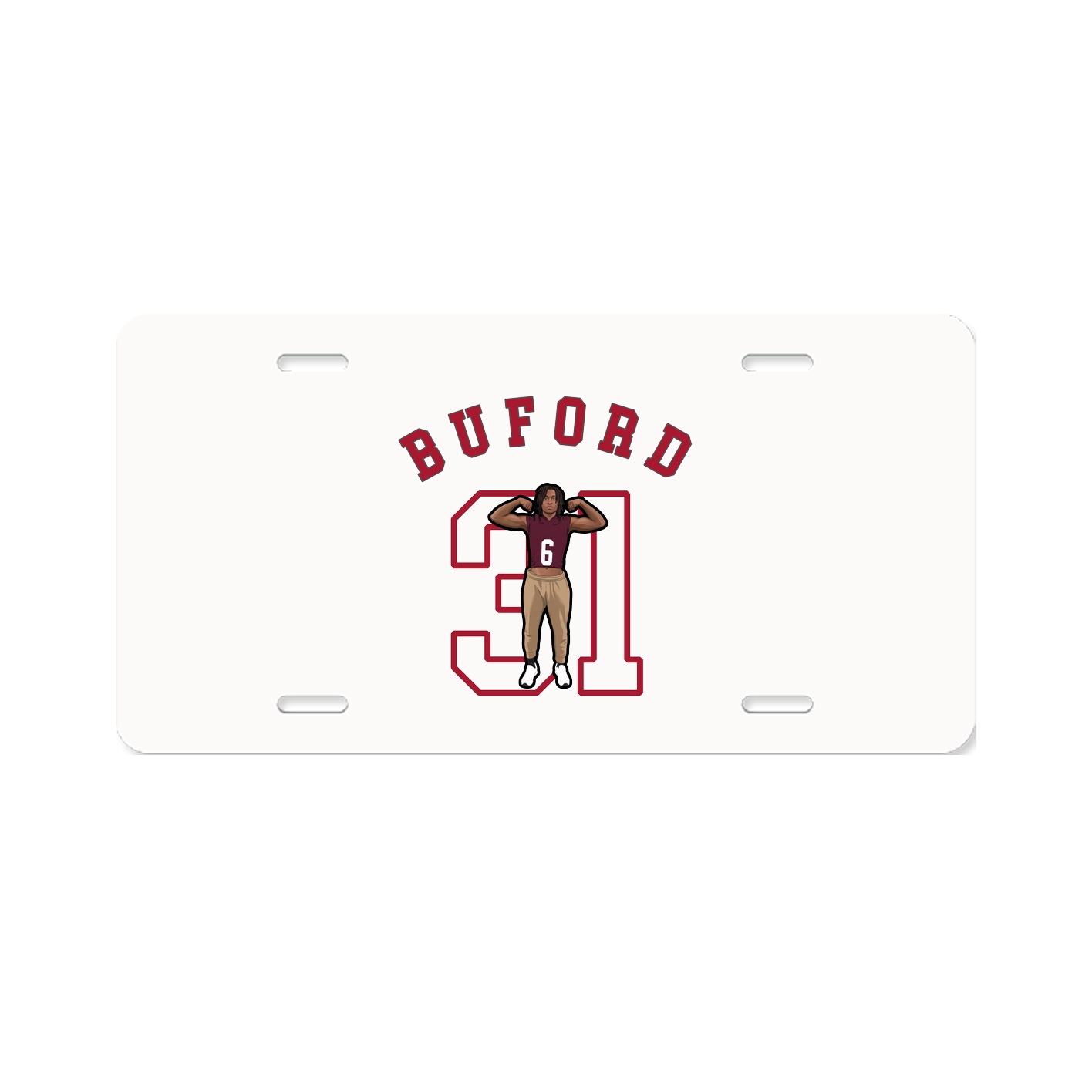 License Plate — Shirsey Arch in Classic