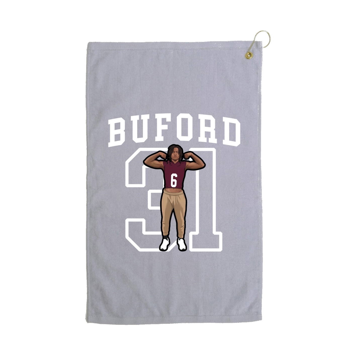 Golf Towel — Shirsey in Grey