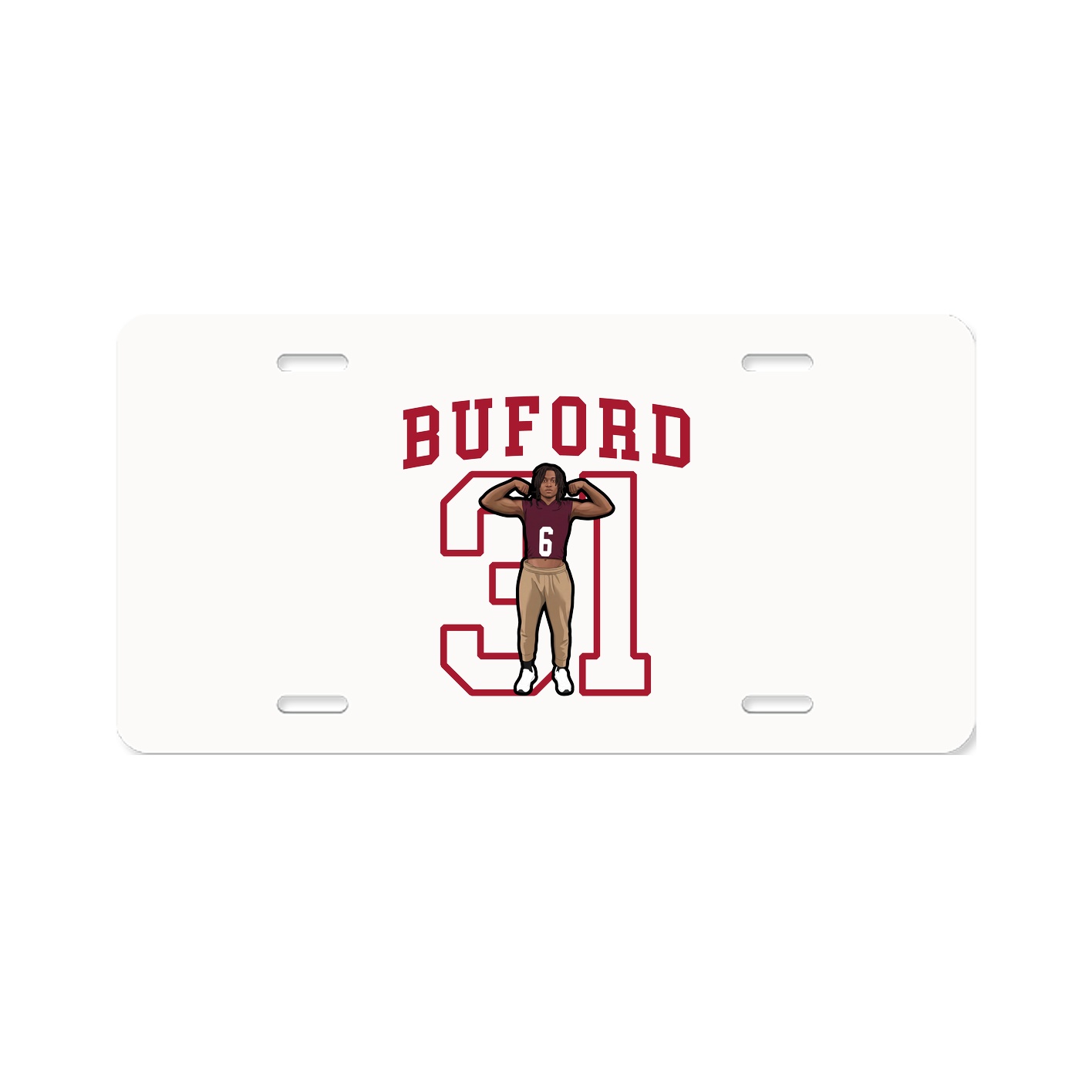 Aluminum License Plate