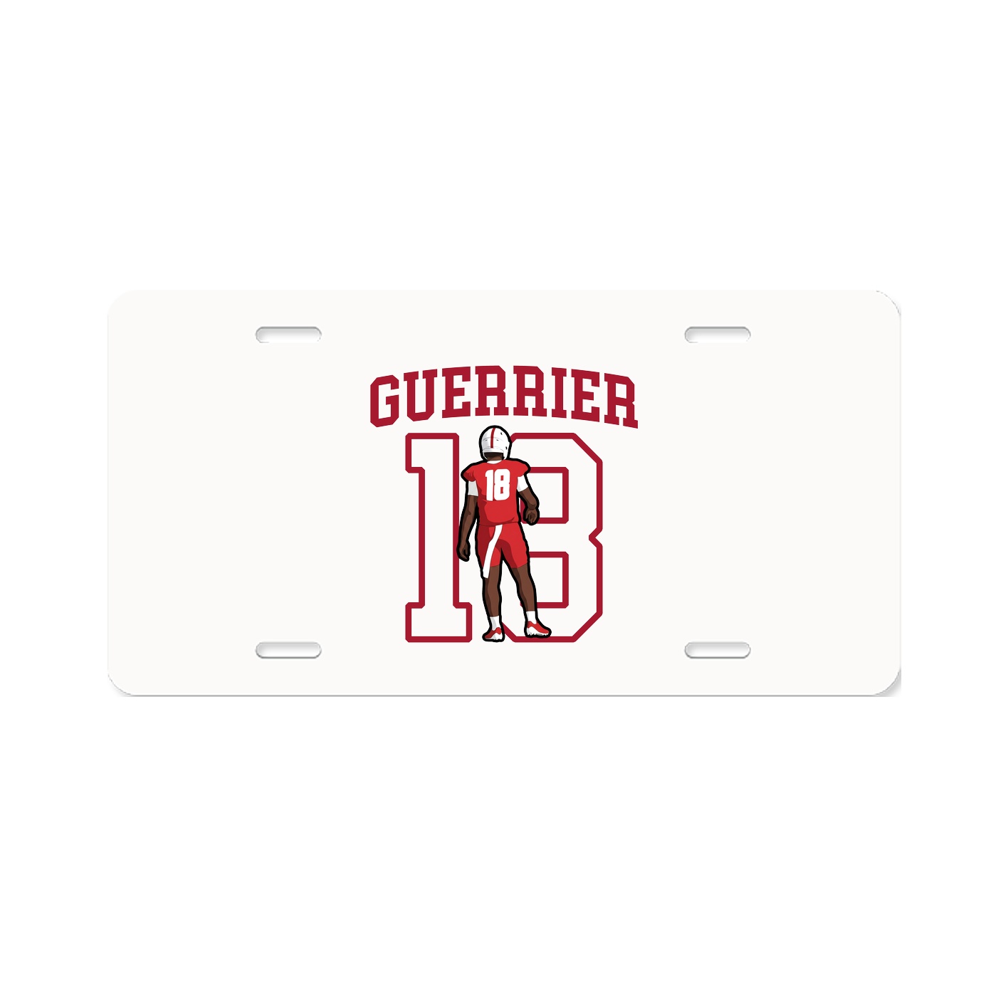 Aluminum License Plate