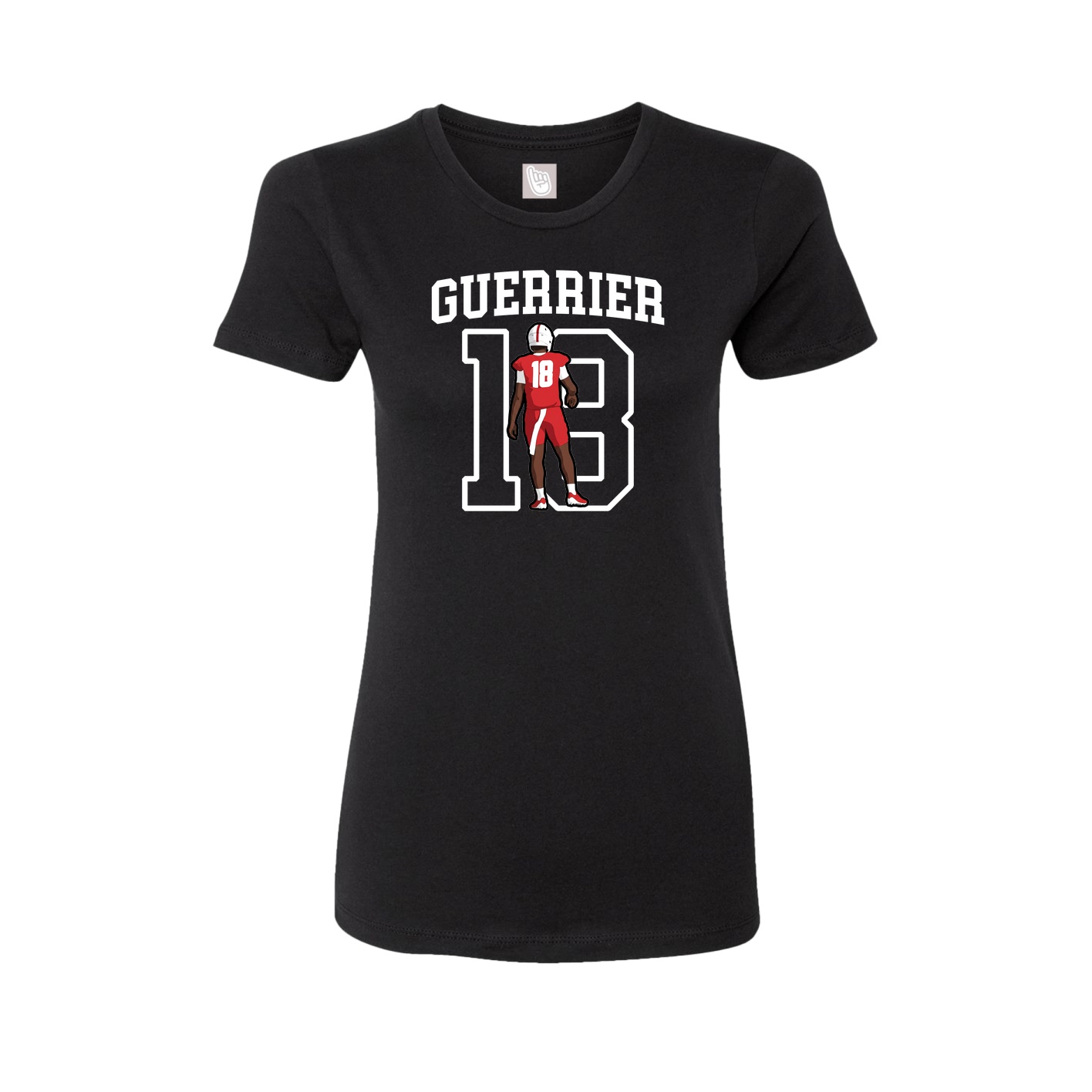 Fitted Women's Tee — Shirsey in Black
