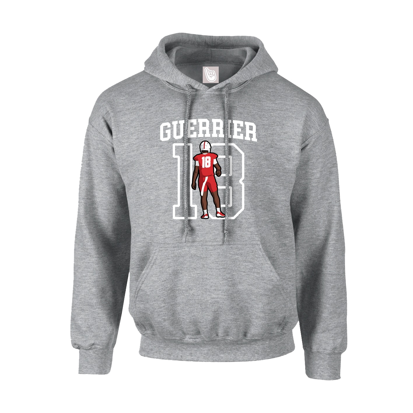 Hoodie — Shirsey in Grey