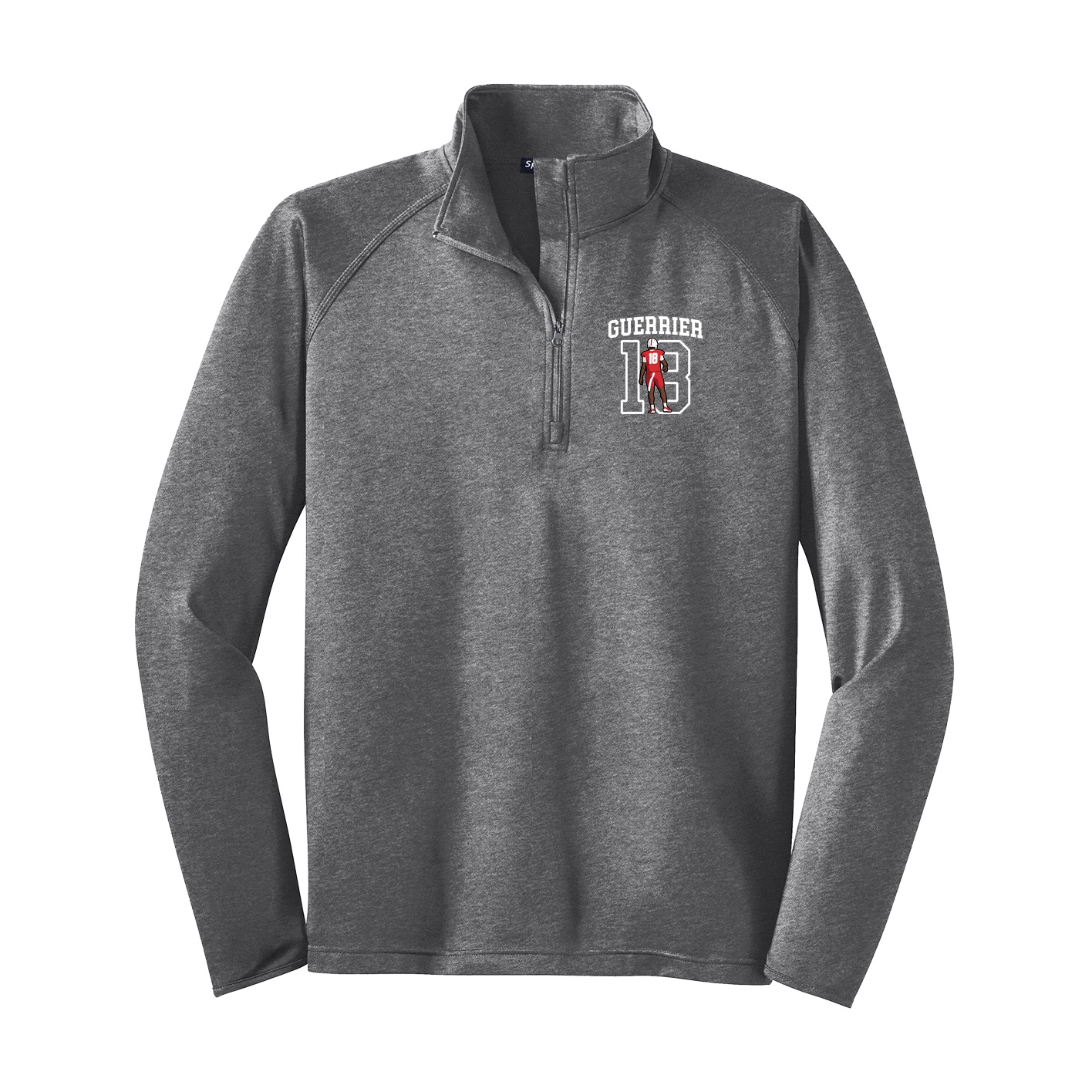 Q-Zip Pullover — Shirsey in Grey