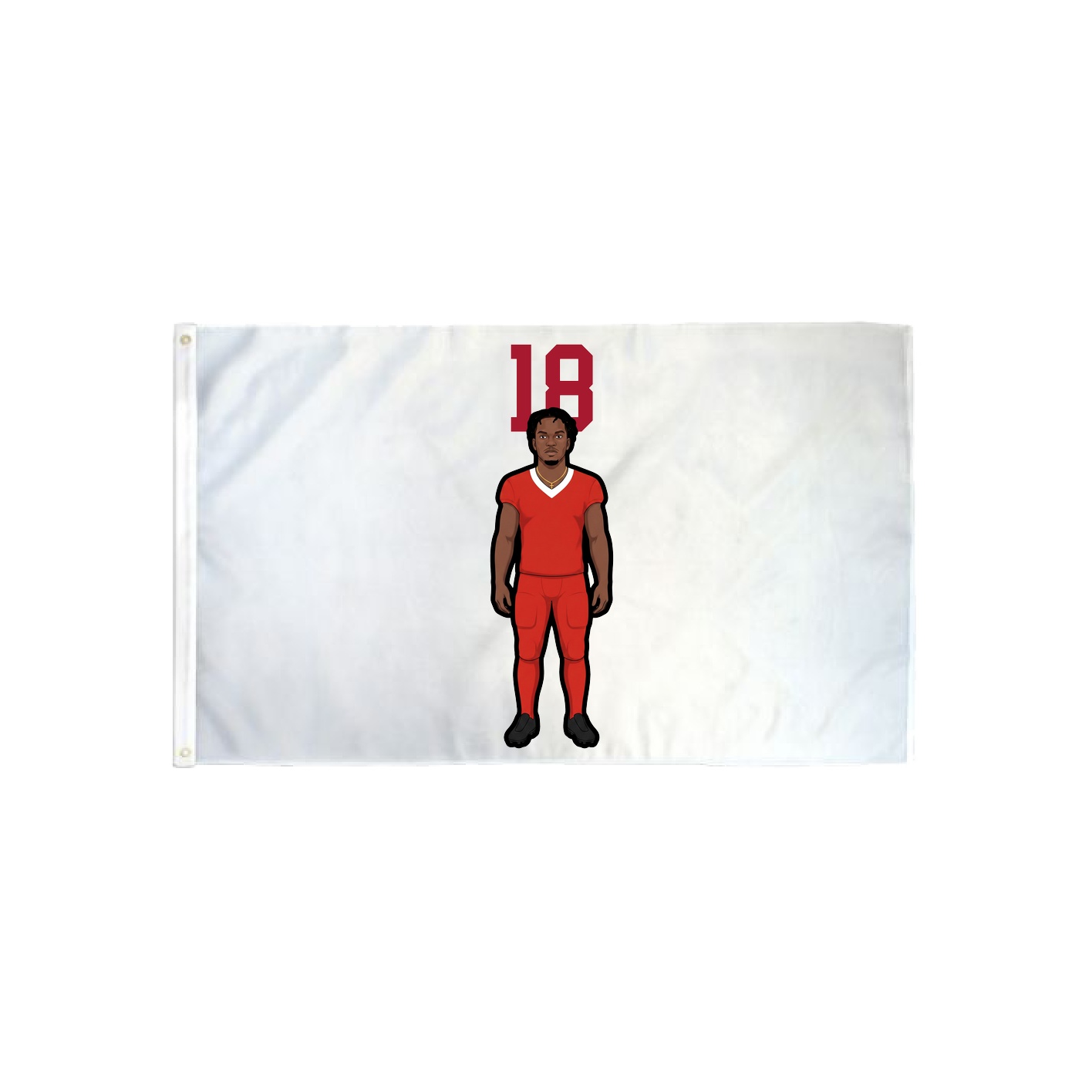 3x5 Flag — Number Top in Classic