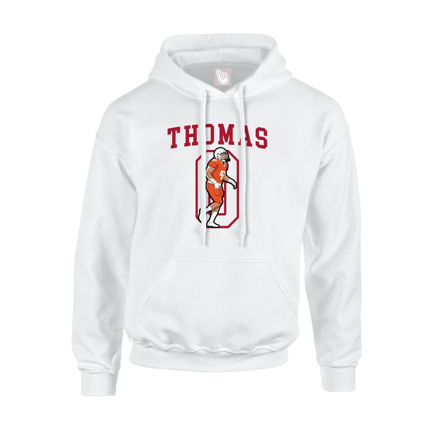 Hoodie — Shirsey in White