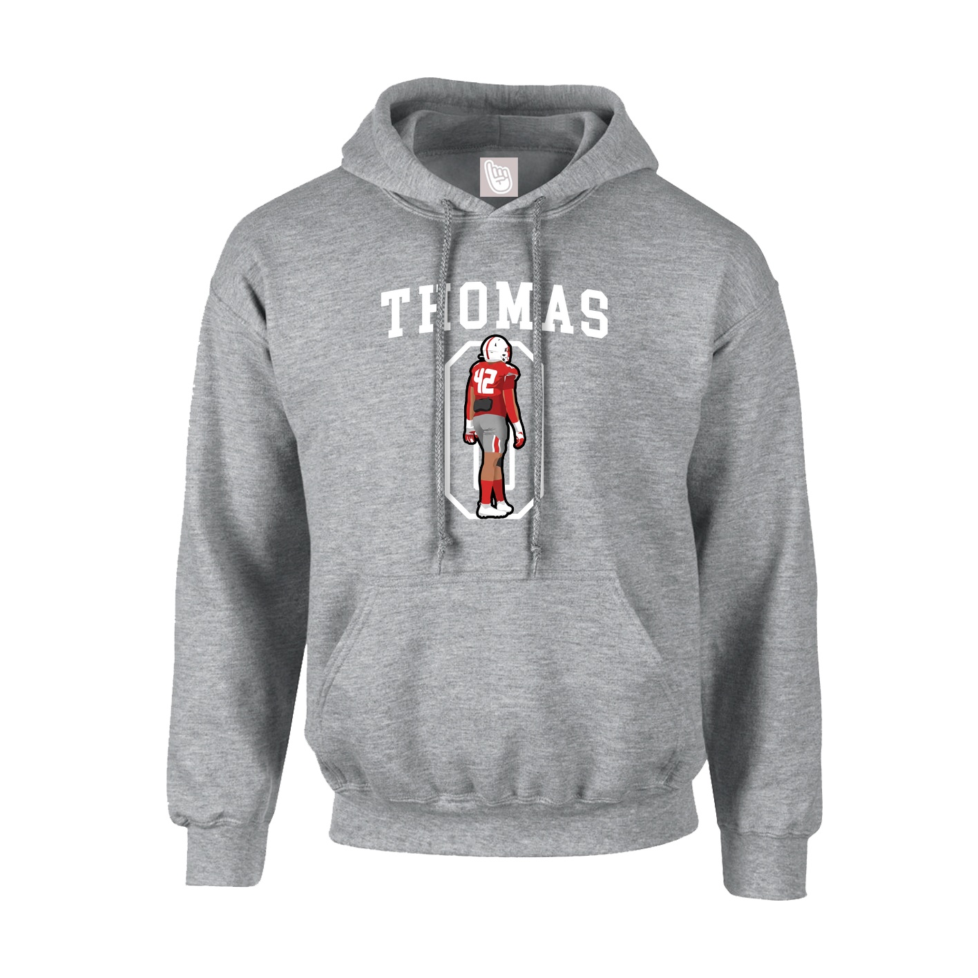 Hoodie — Shirsey in Grey