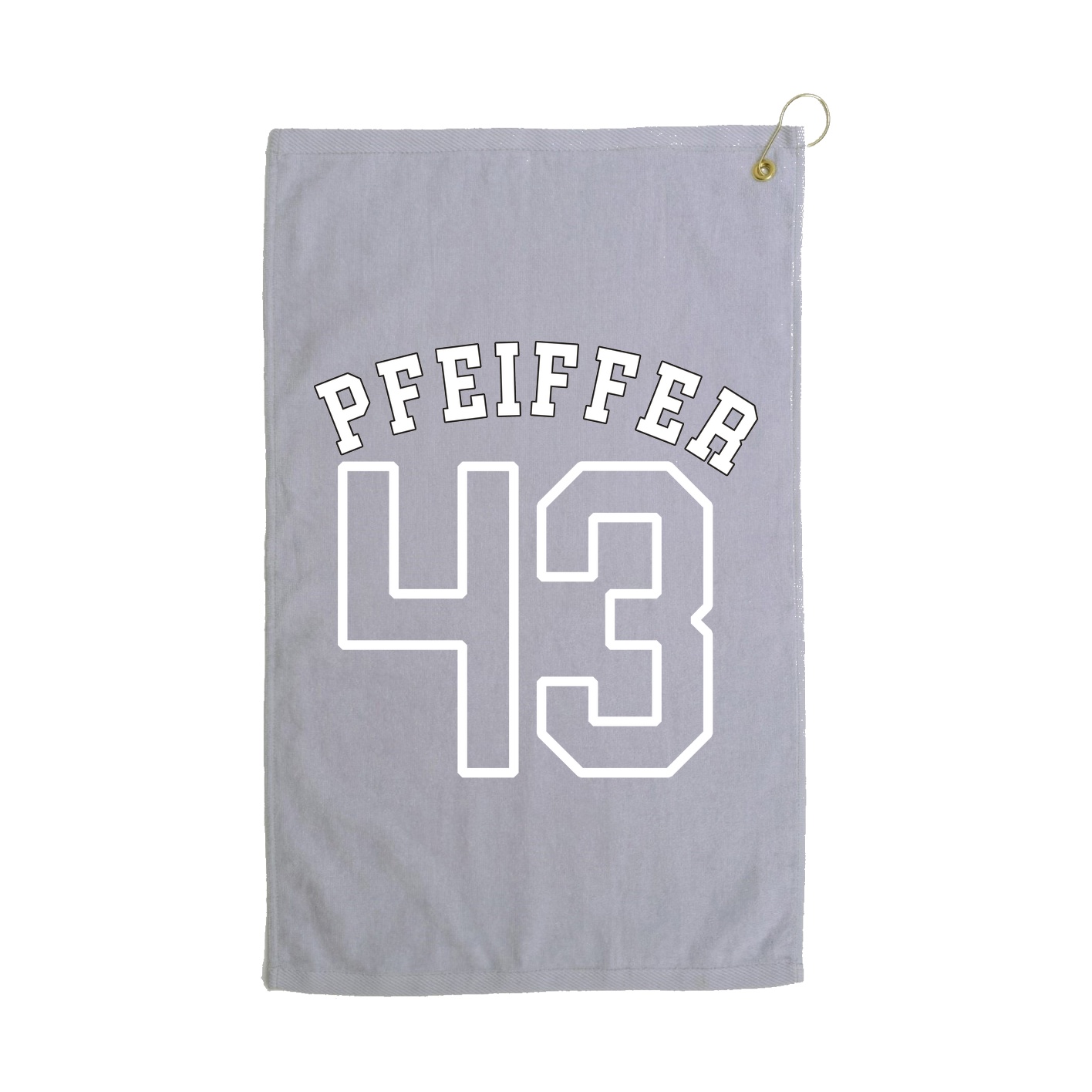 Golf Towel — Shirsey Arch in Grey
