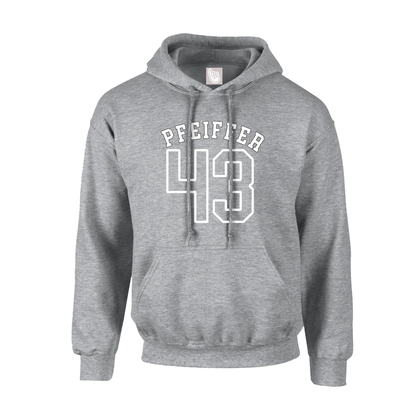 Hoodie — Shirsey Arch in Grey