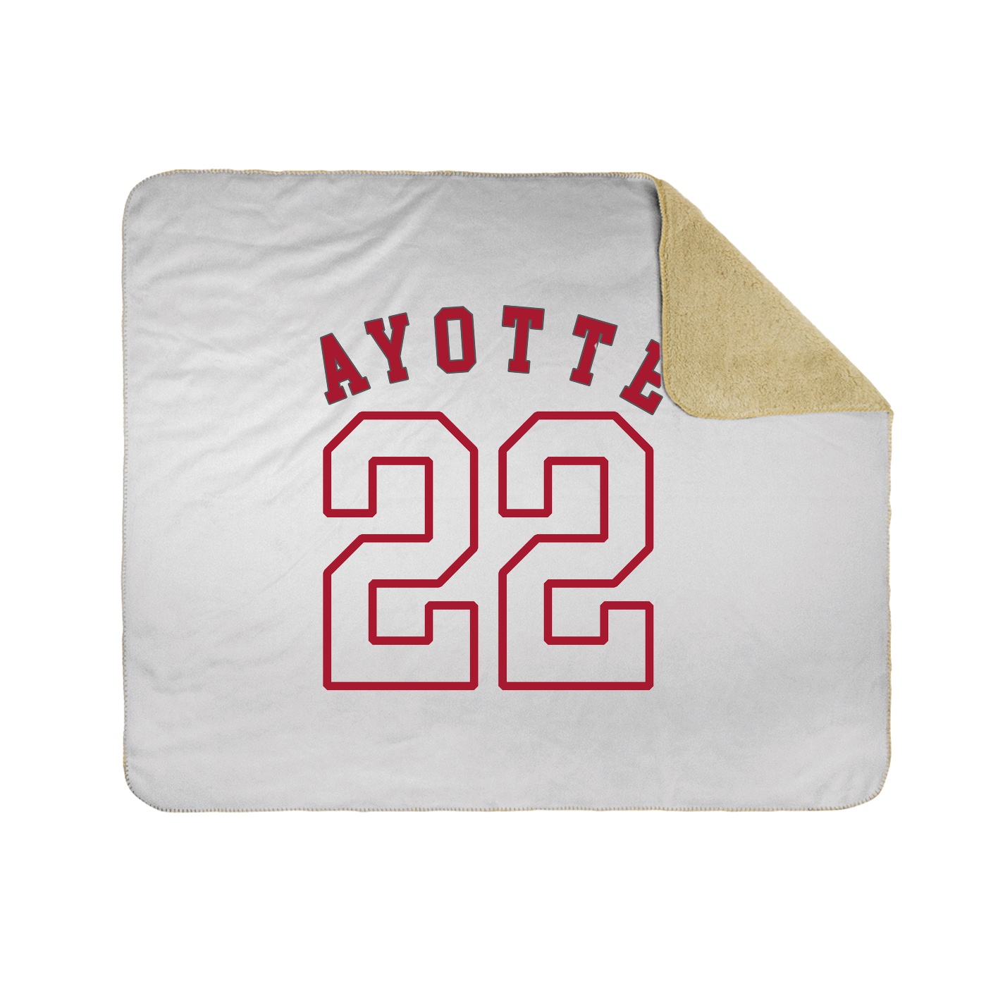 Throw Blanket — Shirsey Arch in White