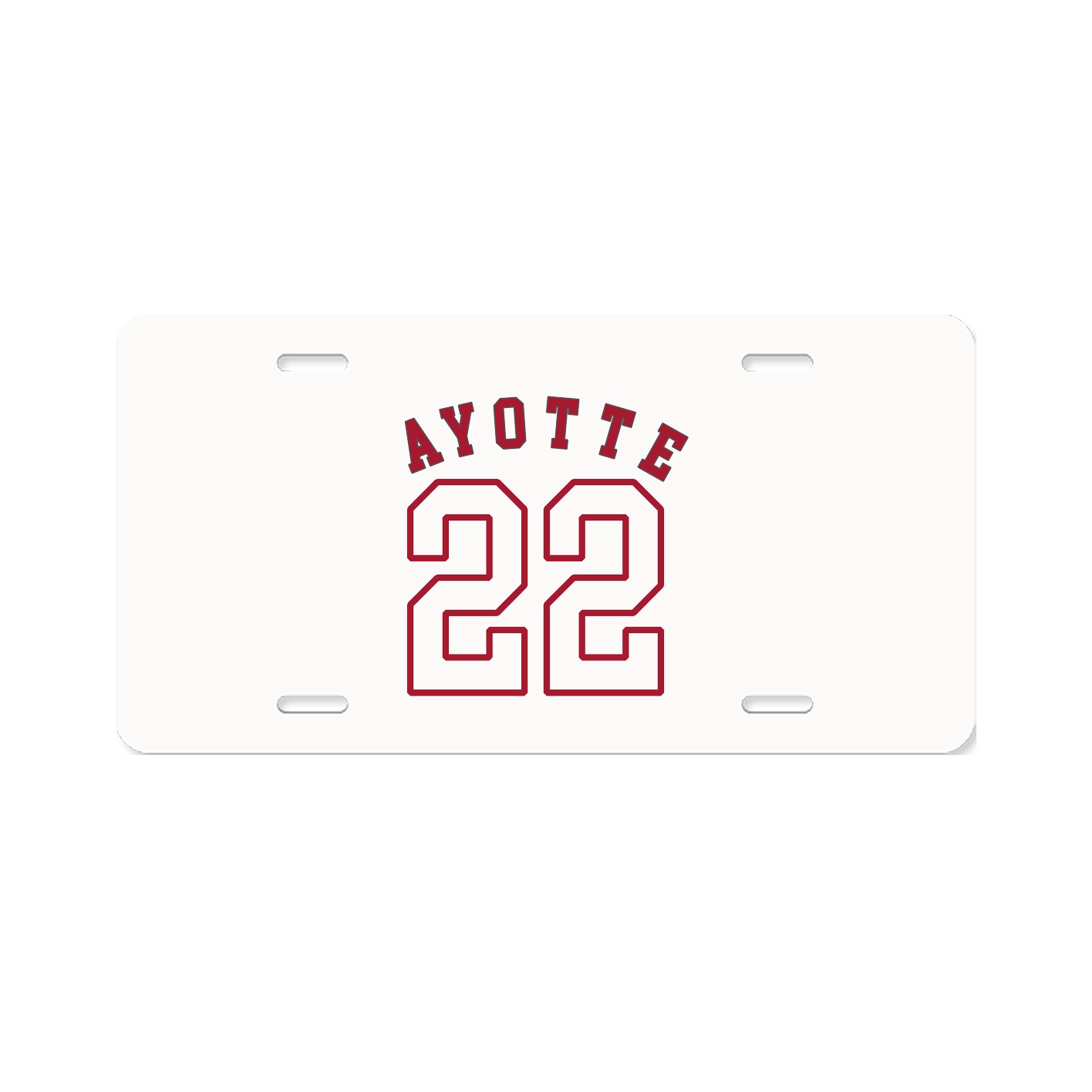 License Plate — Shirsey Arch in Classic
