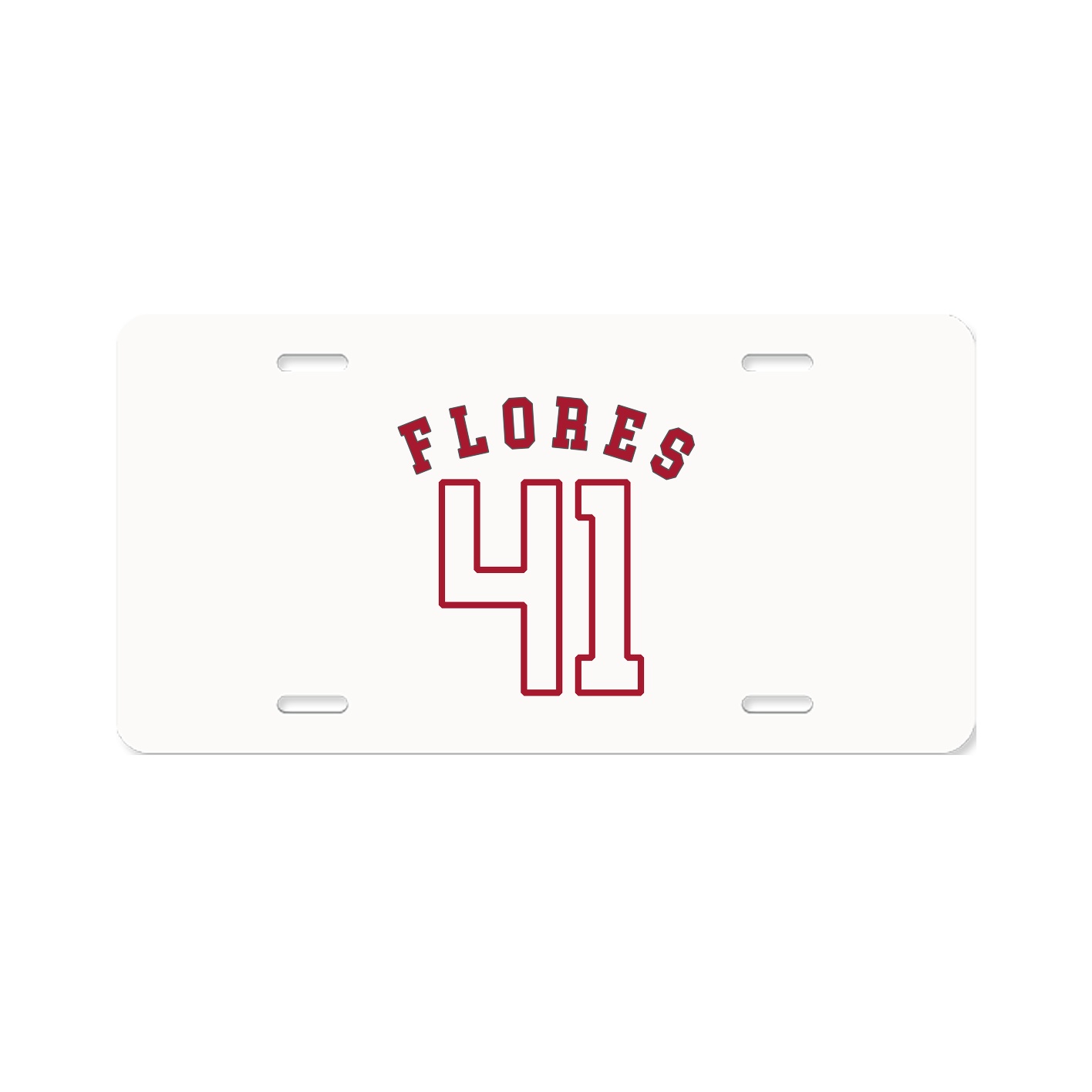 License Plate — Shirsey Arch in Classic
