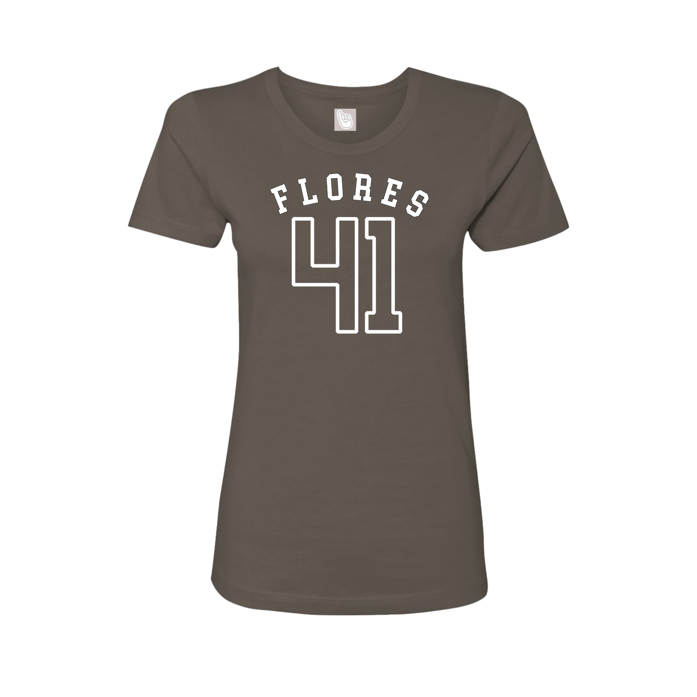 Fitted Women's Tee — Shirsey Arch in Grey