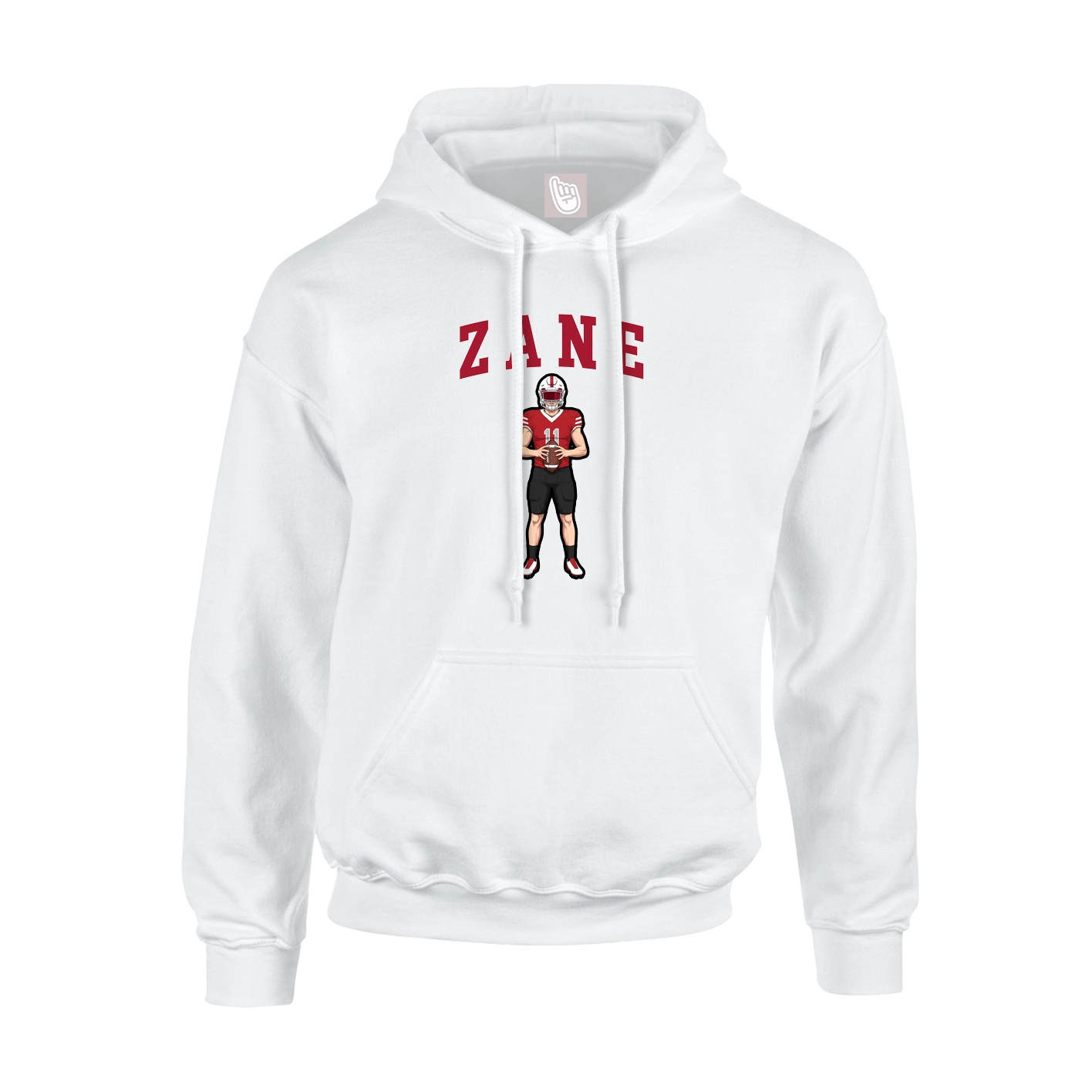 Youth Hoodie — Shirsey in White