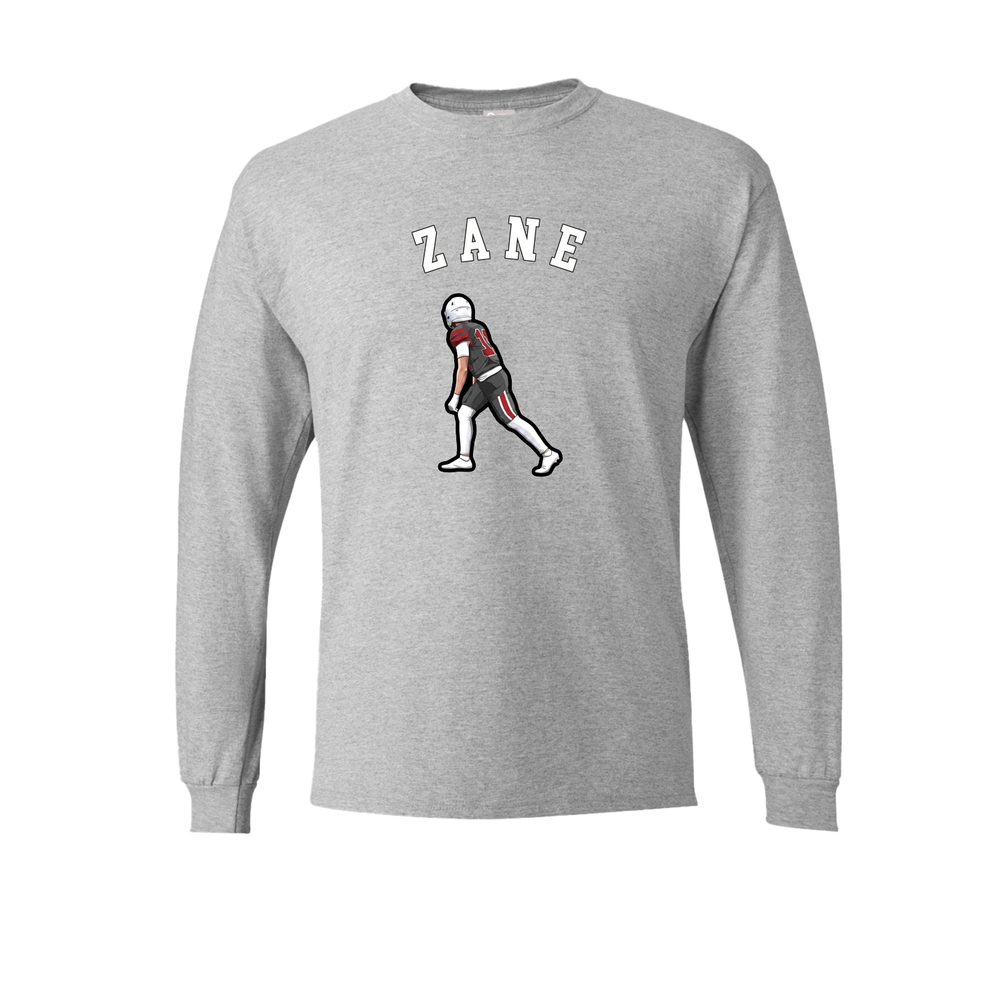 Long Sleeve Tee — Shirsey Arch in Grey